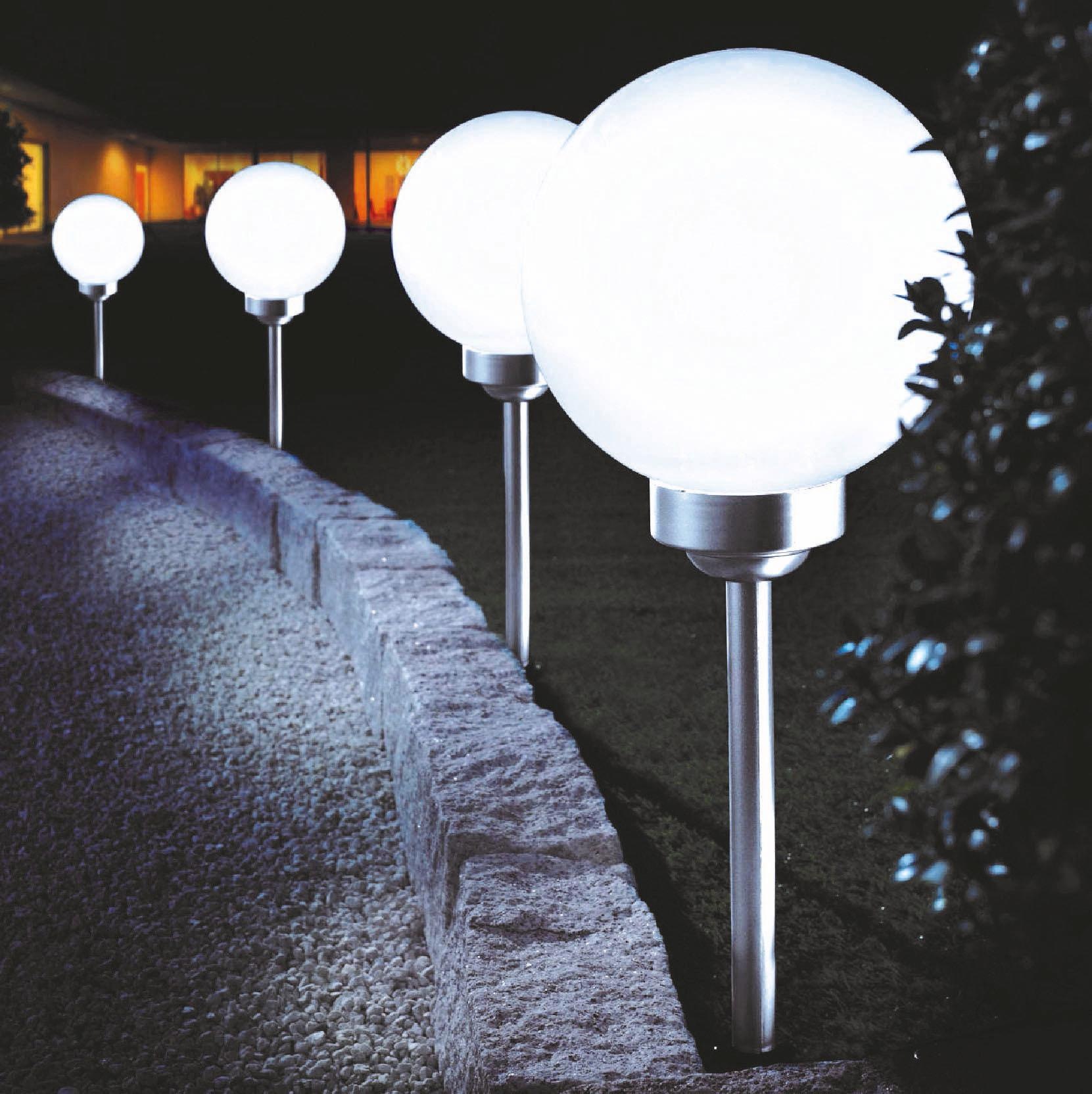 BONETTI LED Gartenleuchte "Gartenleuchte" LED-Board 1 Stk. günstig online kaufen