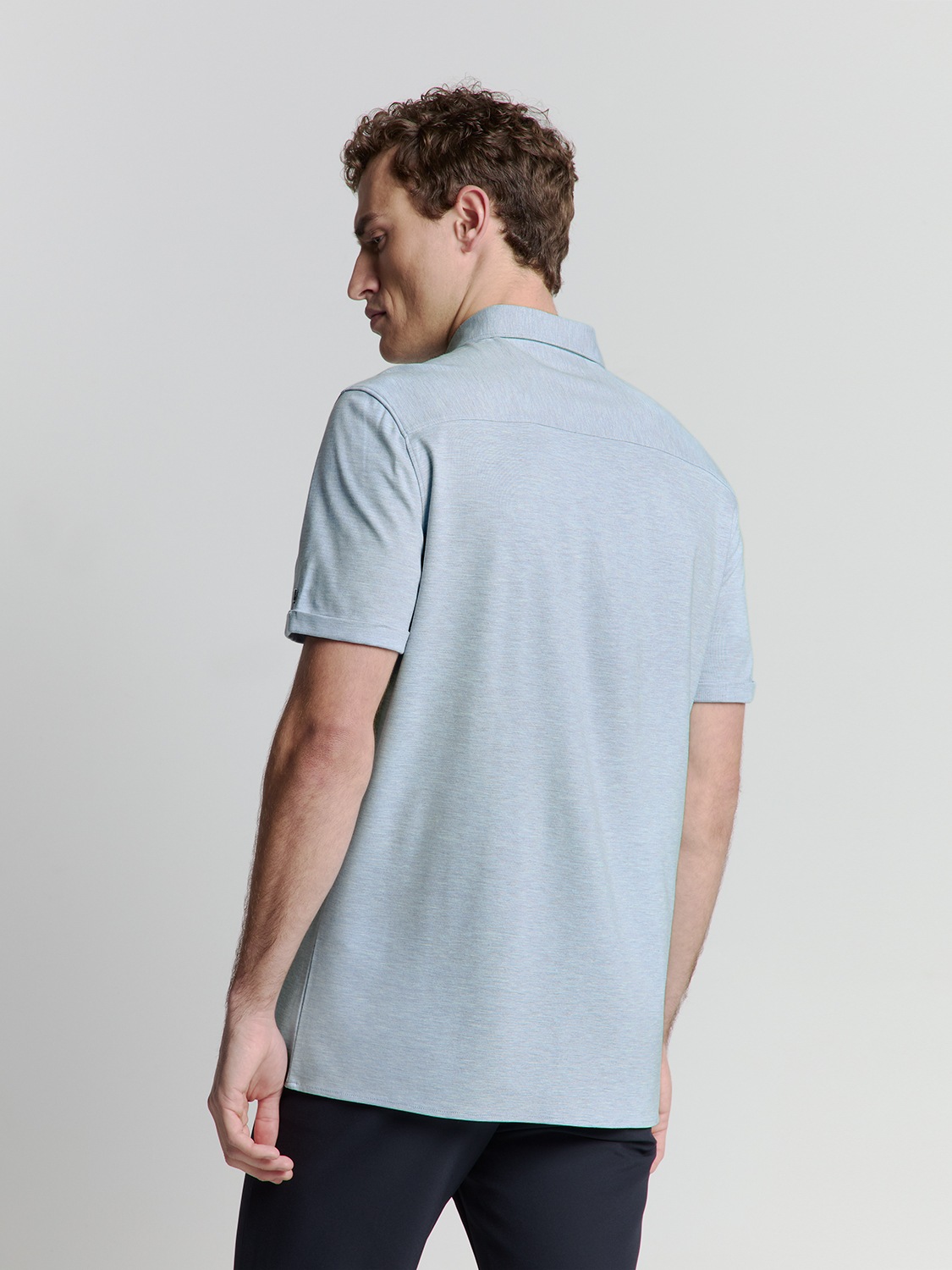 NO EXCESS Langarmhemd »No Excess Jersey-Hemd«
