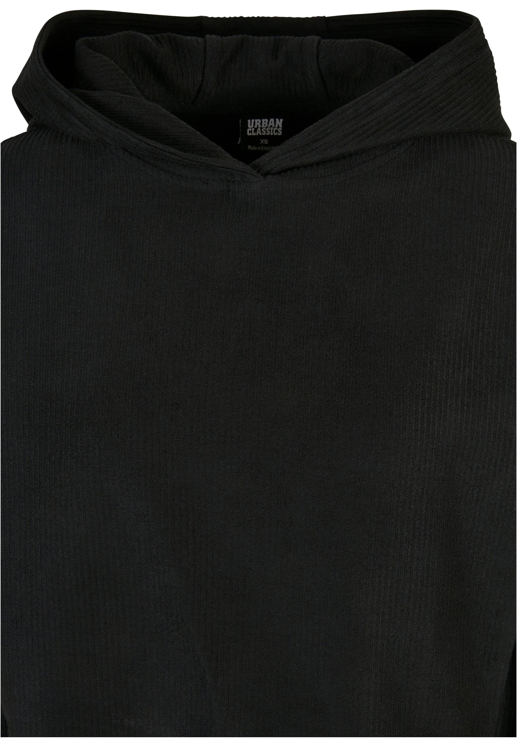 URBAN CLASSICS Kapuzenpullover »Urban Classics Damen Ladies Oversized Short Rib Hoody«, (1 tlg.)