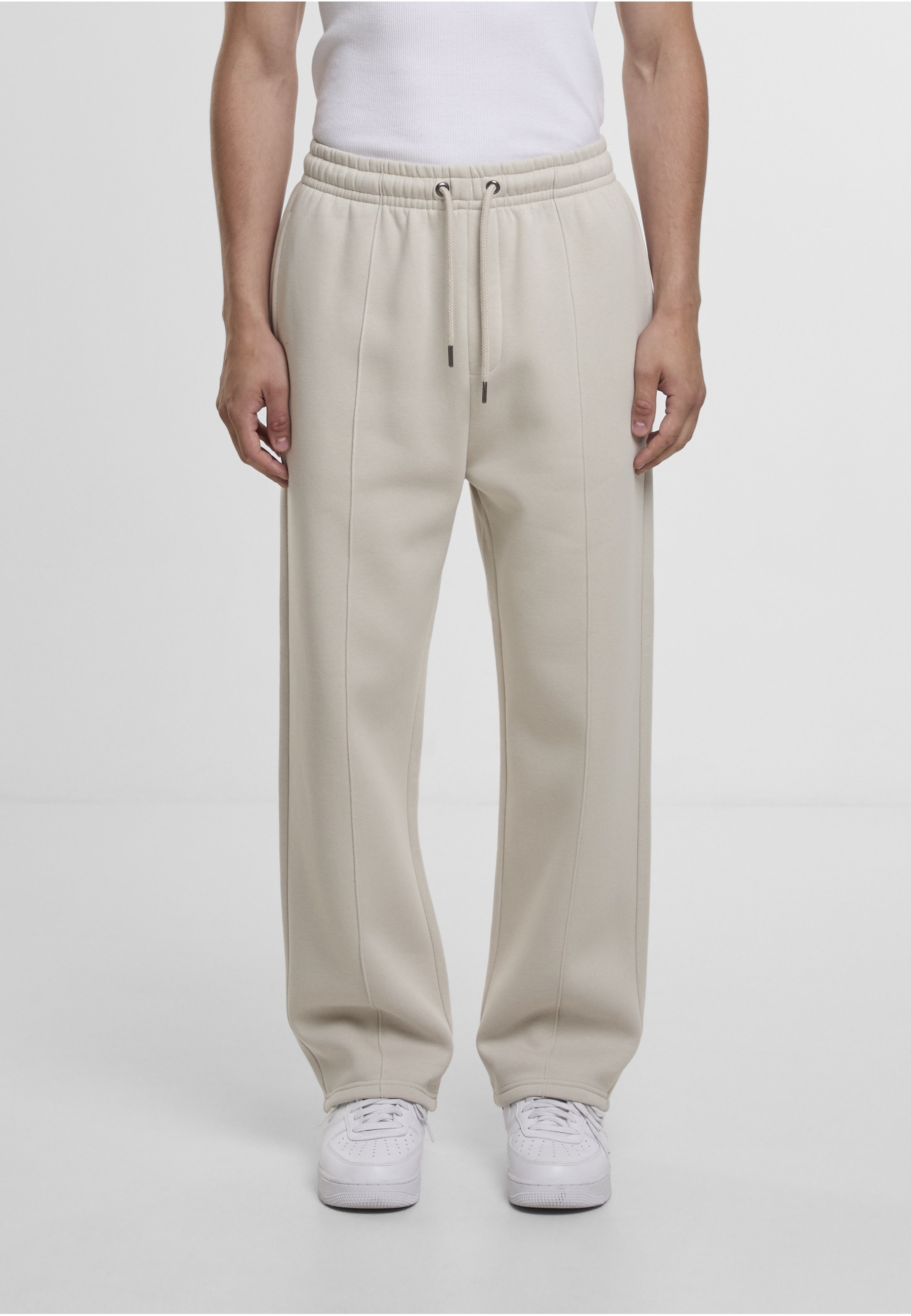 URBAN CLASSICS Stoffhose »Urban Classics Fluffy Pintuck Trackpants«
