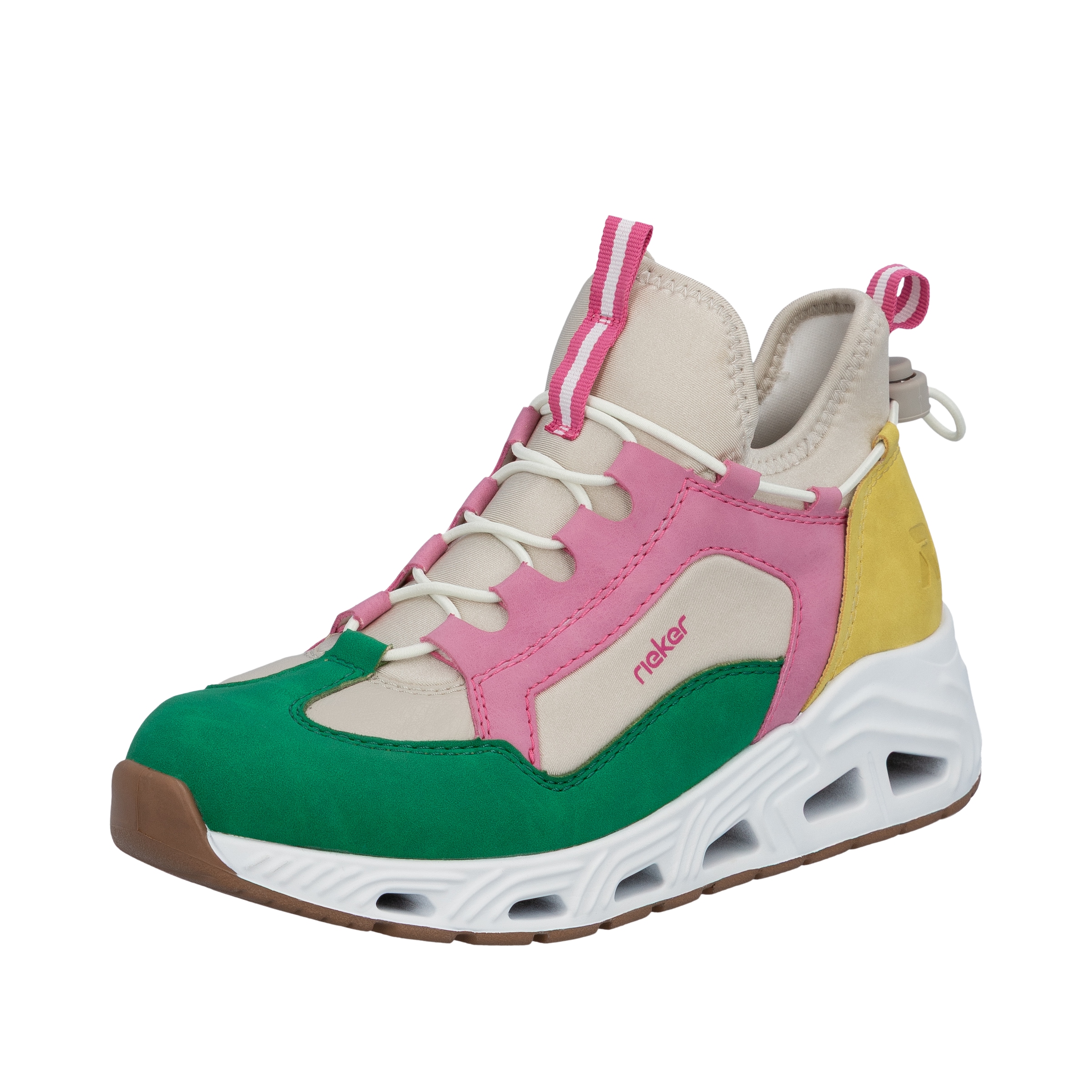 RIEKER Sport Slip-On Sneaker High Top Sneaker, Schlupfschuh mit Schnellvers günstig online kaufen