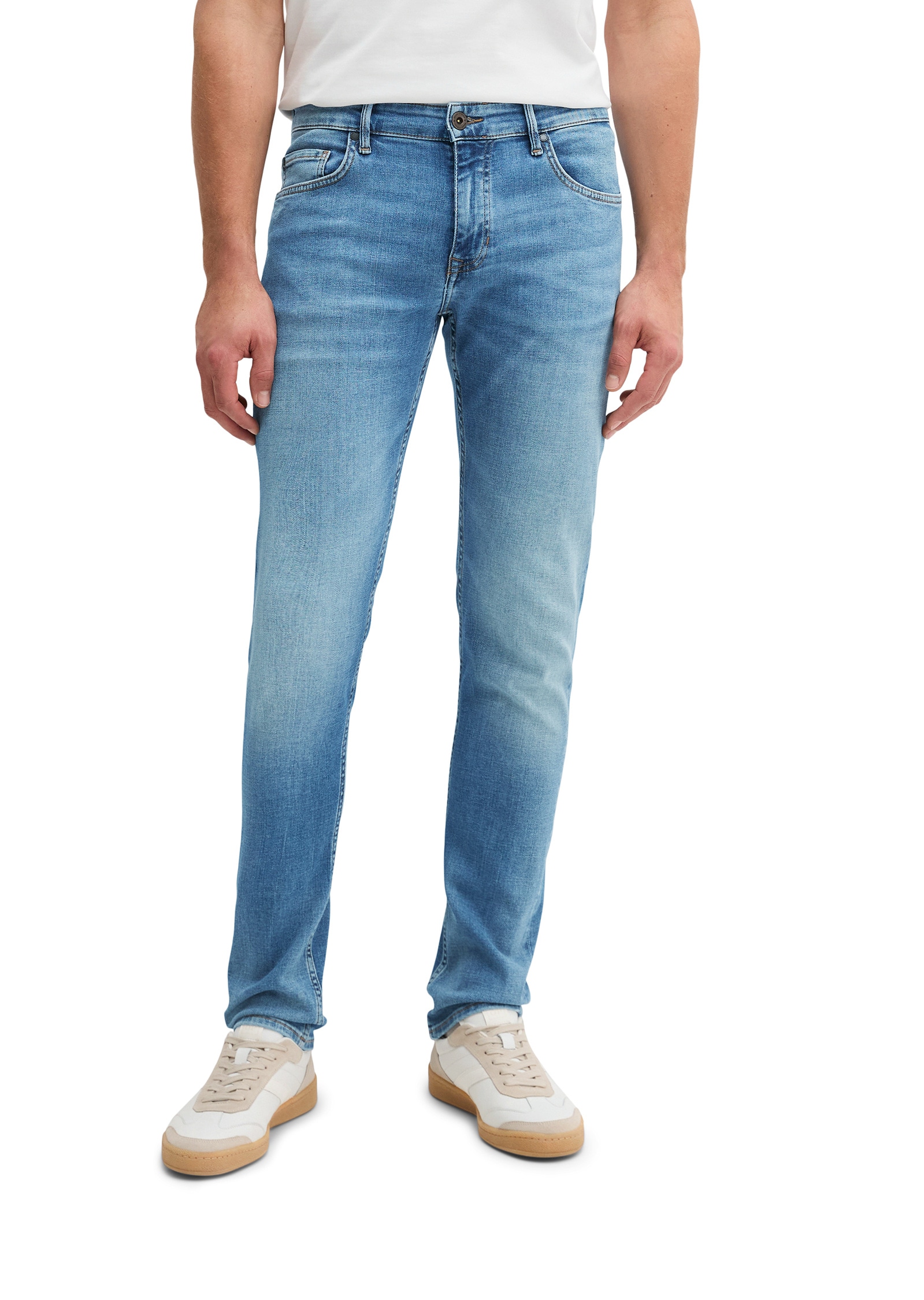 Marc OPolo 5-Pocket-Jeans "in lässiger Cross-Hatch-Denim Struktur" günstig online kaufen