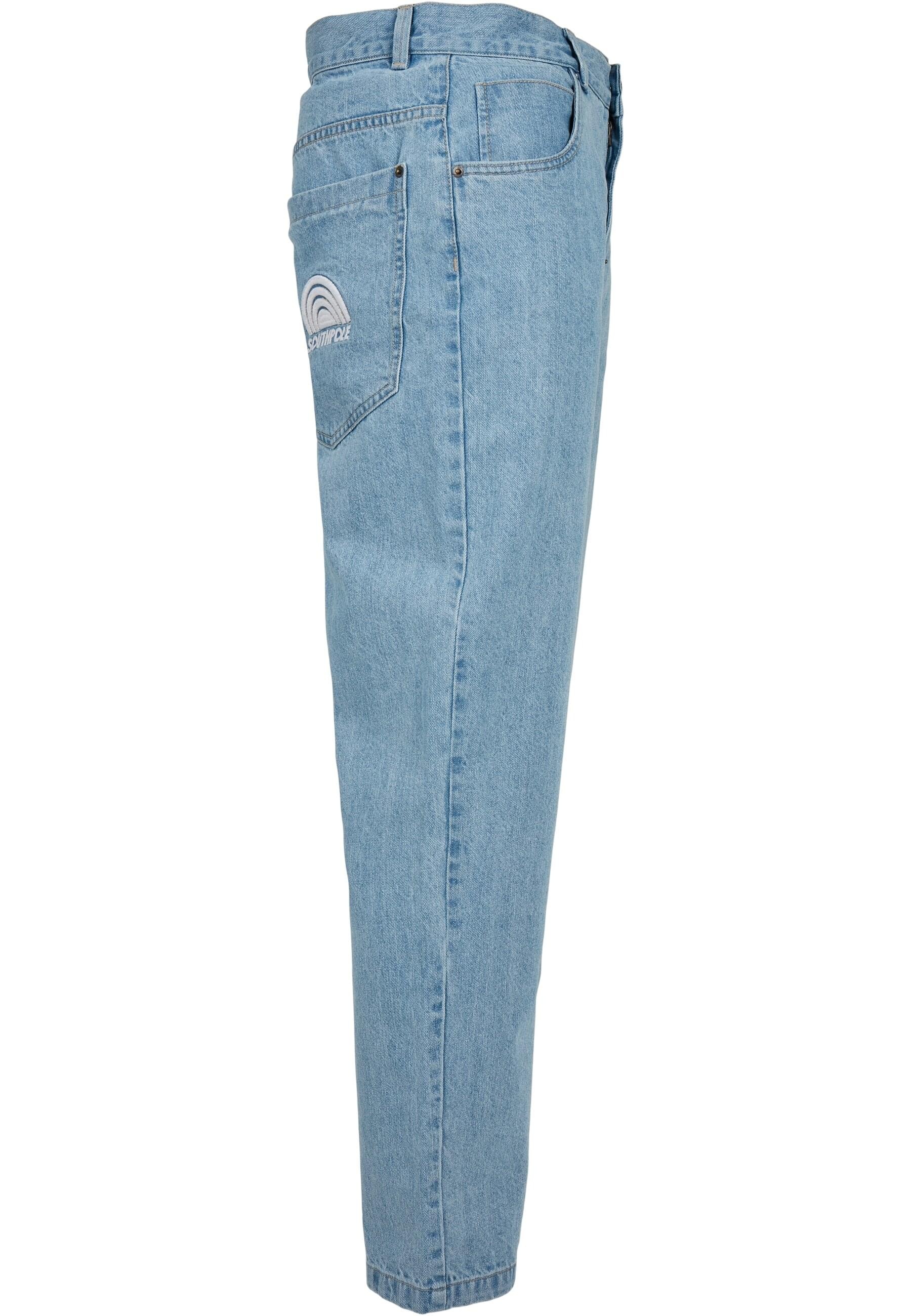 Southpole Bequeme Jeans »Southpole Herren Southpole 3D Embroidery Denim«, (1 tlg.)