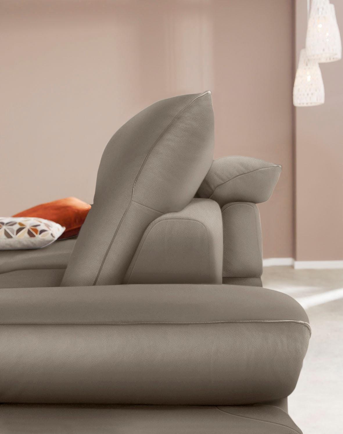 Thumbnail - W.SCHILLIG Ecksofa "enjoy&MORE, mit tollem Sitzkomfort, elegant und bequem, L-Form" mit Sitztiefenverstellung, Füße silb...