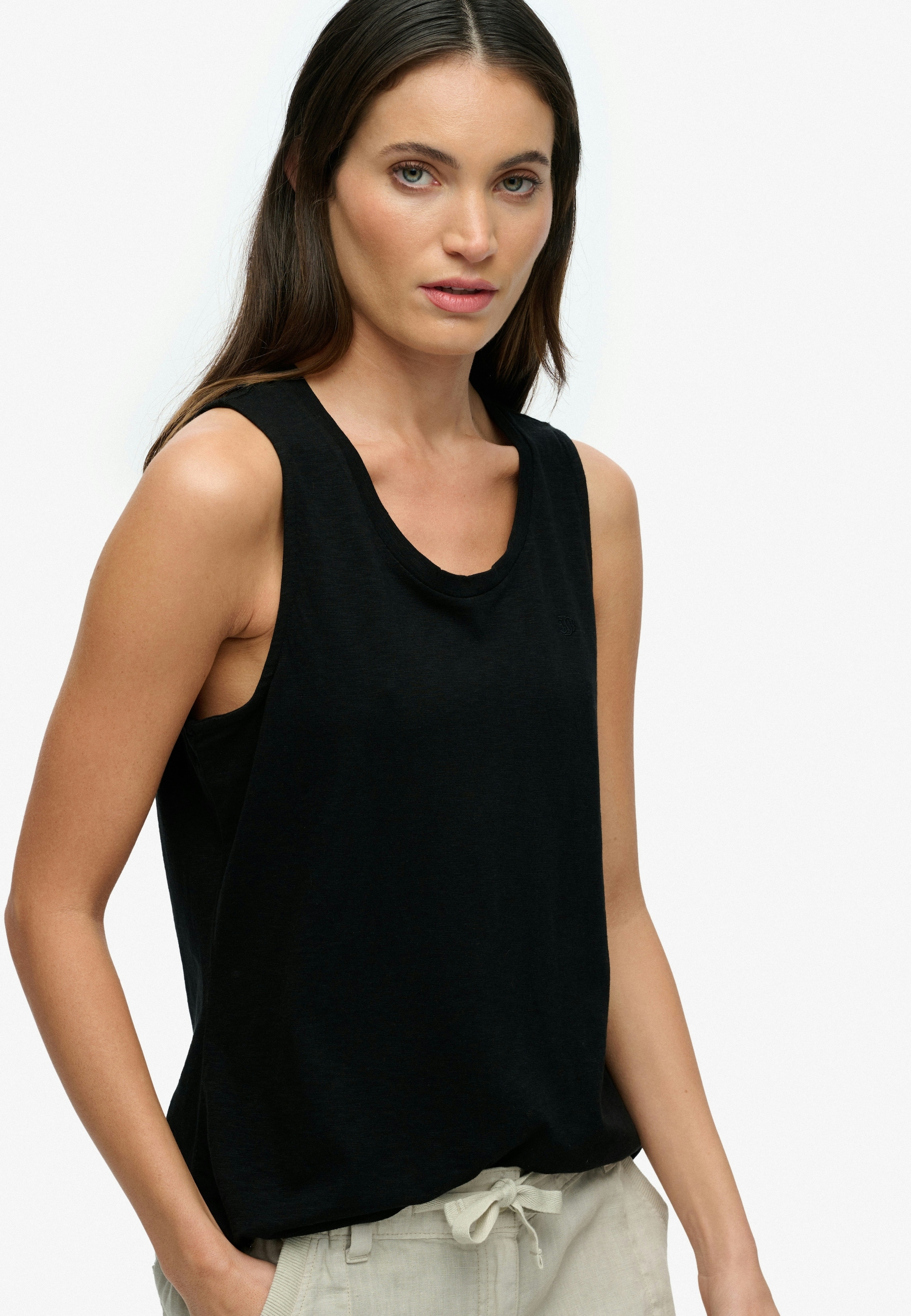 Superdry "SCOOP NECK TANK" Baumwollmischung, regular fit