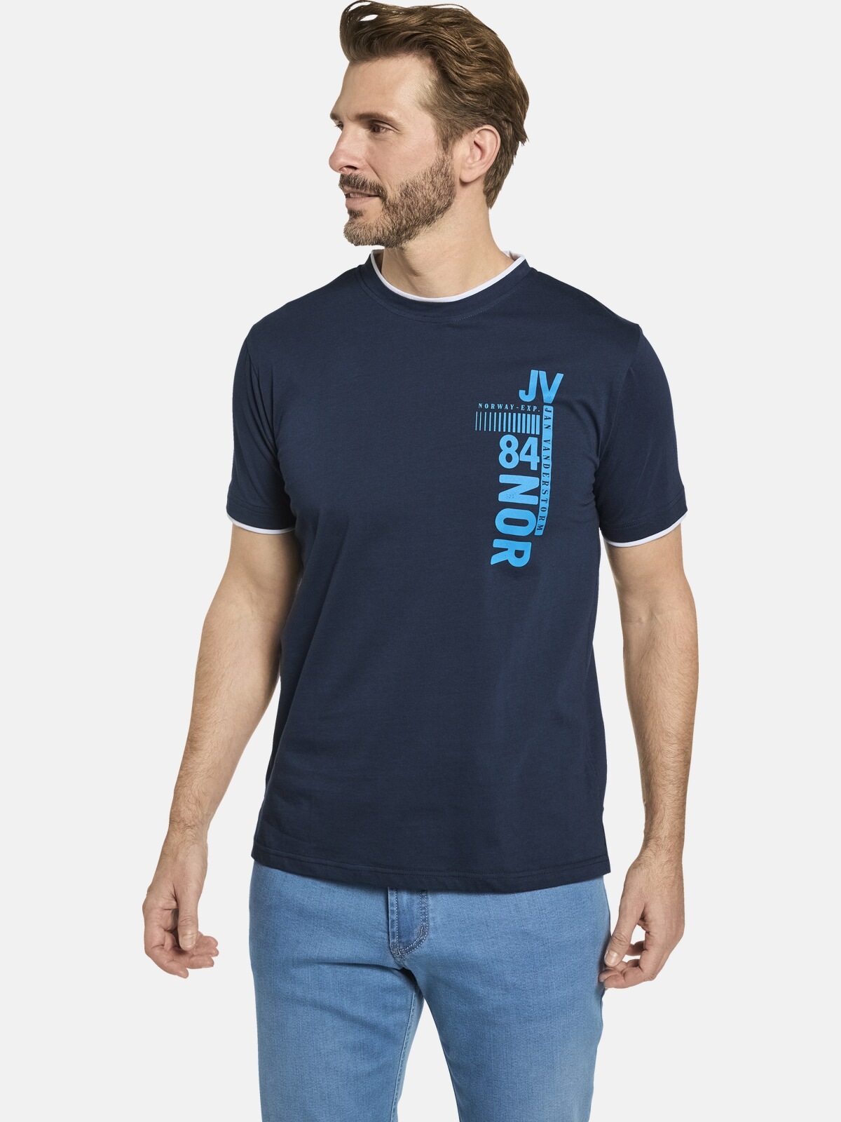 Jan Vanderstorm T-Shirt "T-Shirt FLEMMING" günstig online kaufen