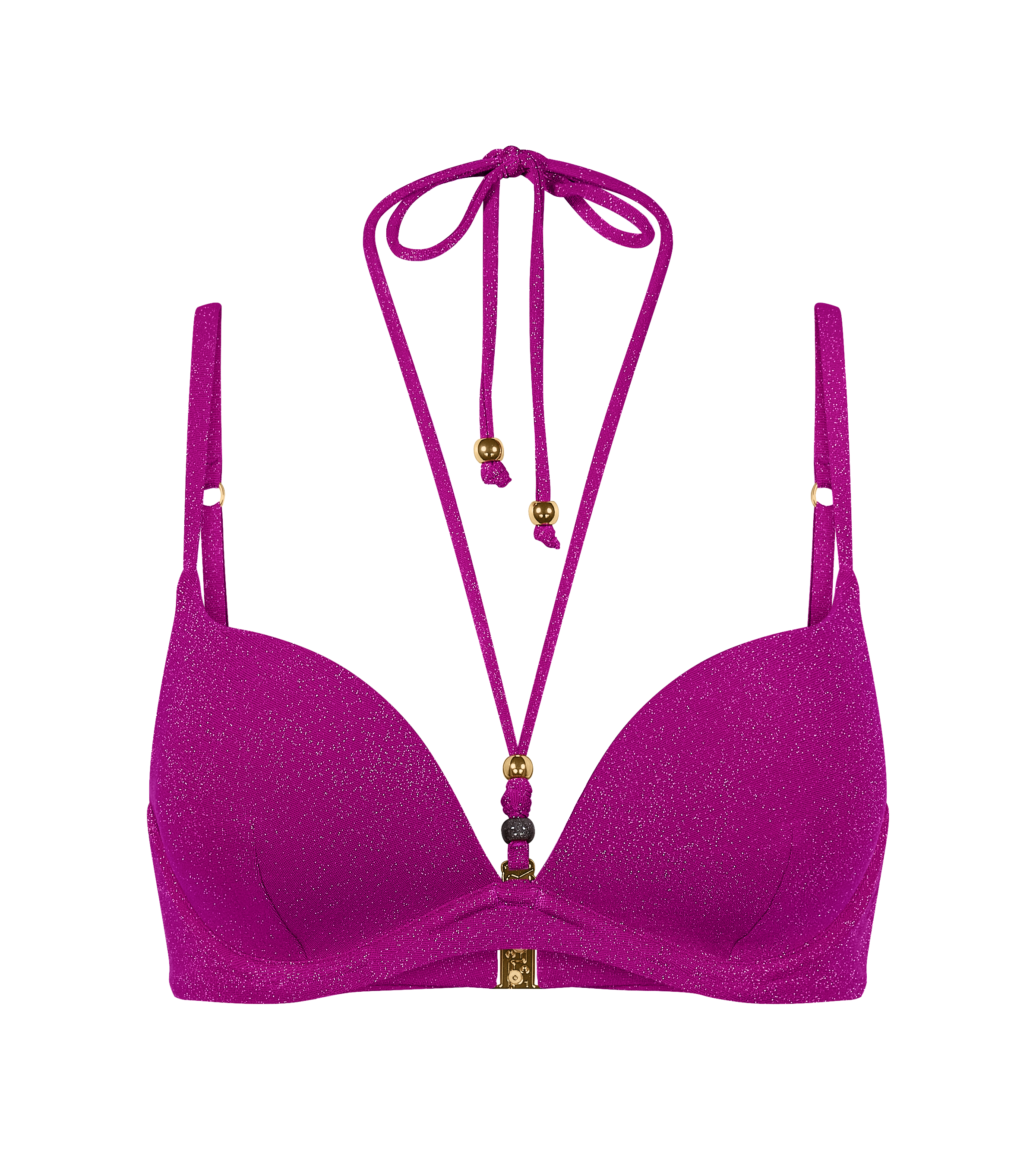 Triumph Bügel-Bikini-Top "Summer Sunset WHU Sweet Heart" weicher Lurex günstig online kaufen