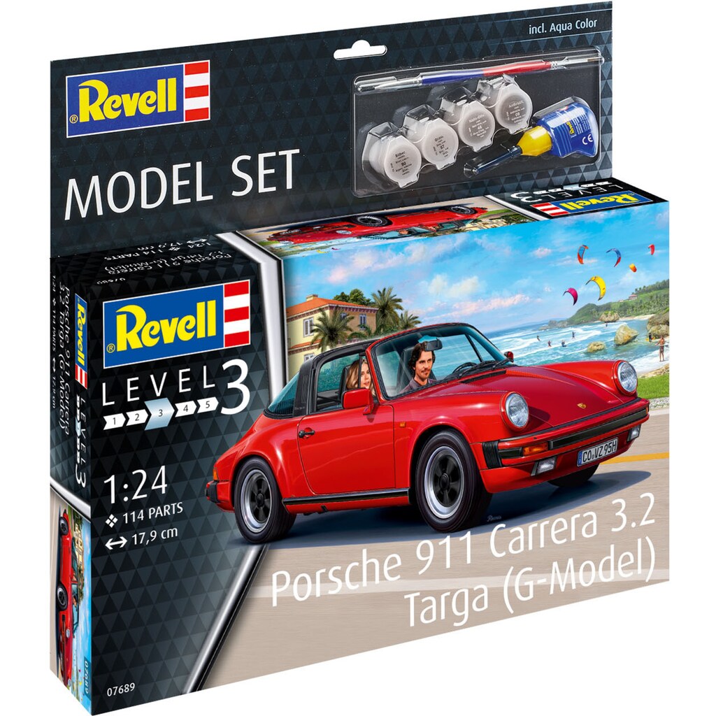 Revell® Modellbausatz »Porsche 911 Carrera Targa«, 1:24