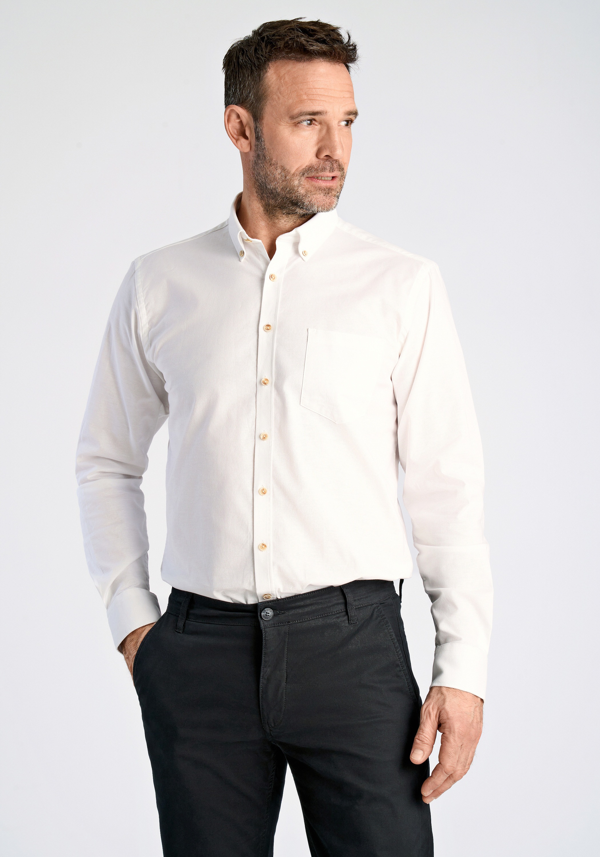 JACK’S Businesshemd "Oxford-Hemd (Langarm) Regular Fit"