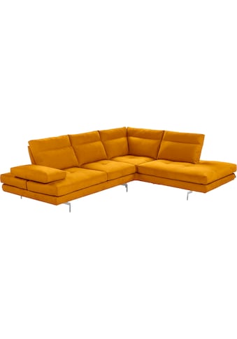 CALIA ITALIA Ecksofa »Toby Wing« Sitztiefenverstell...