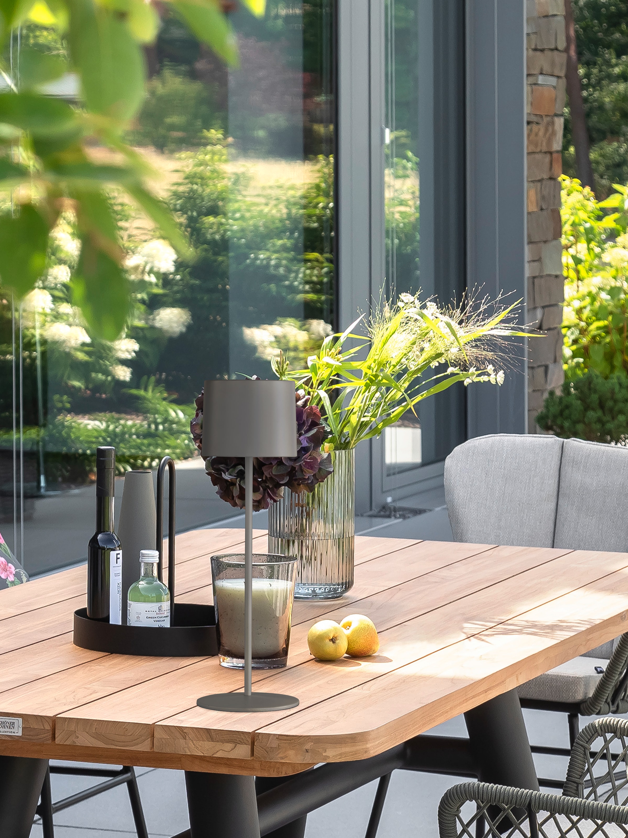 SCHÖNER WOHNEN-Kollektion Außen-Tischleuchte »Sun«, 1 flammig, Leuchtmittel LED-Modul | LED fest integriert
