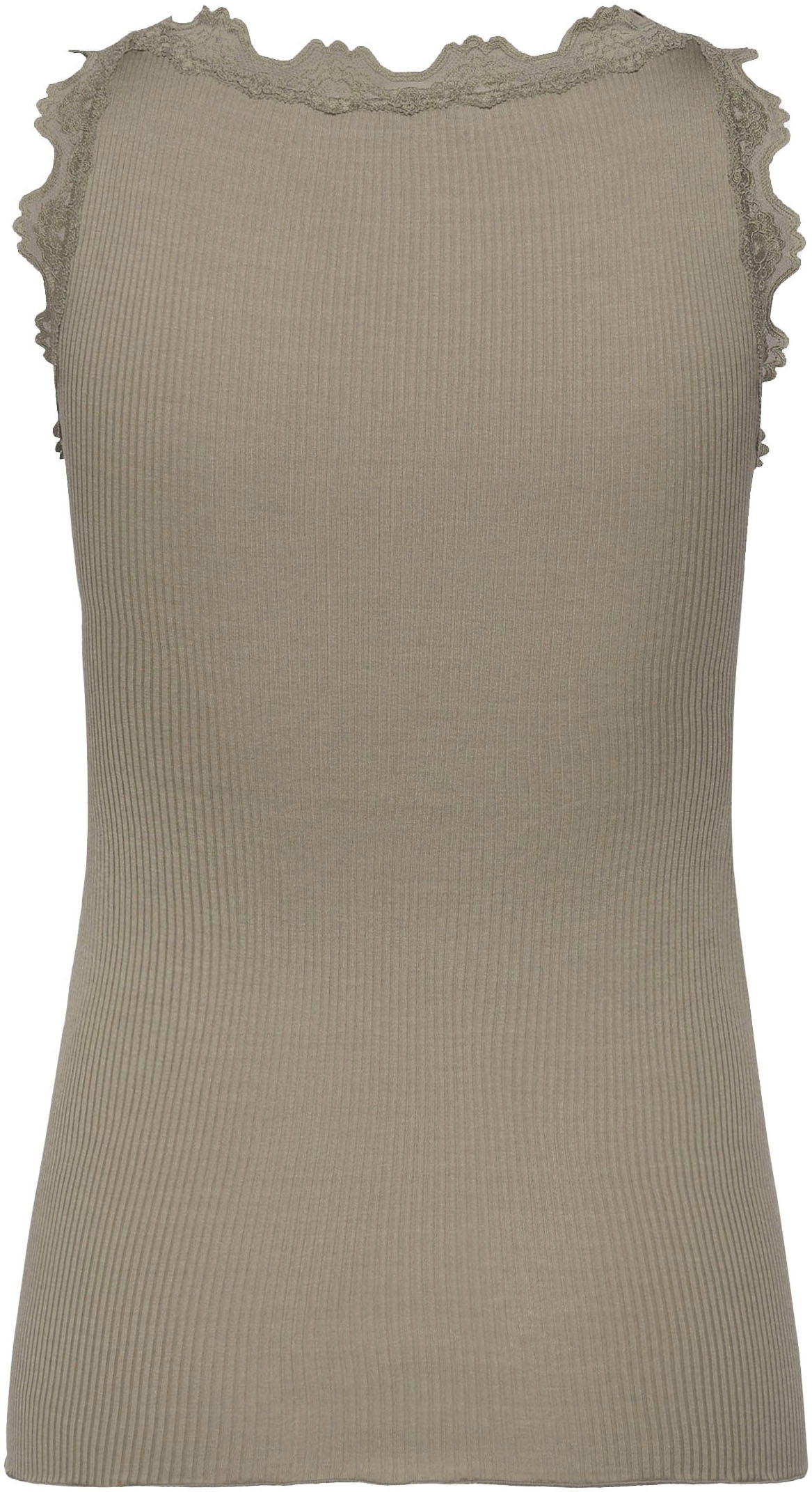 rosemunde Tanktop "Babette Silk Top", Vintage-Spitzenbesatz, breite Träger, günstig online kaufen