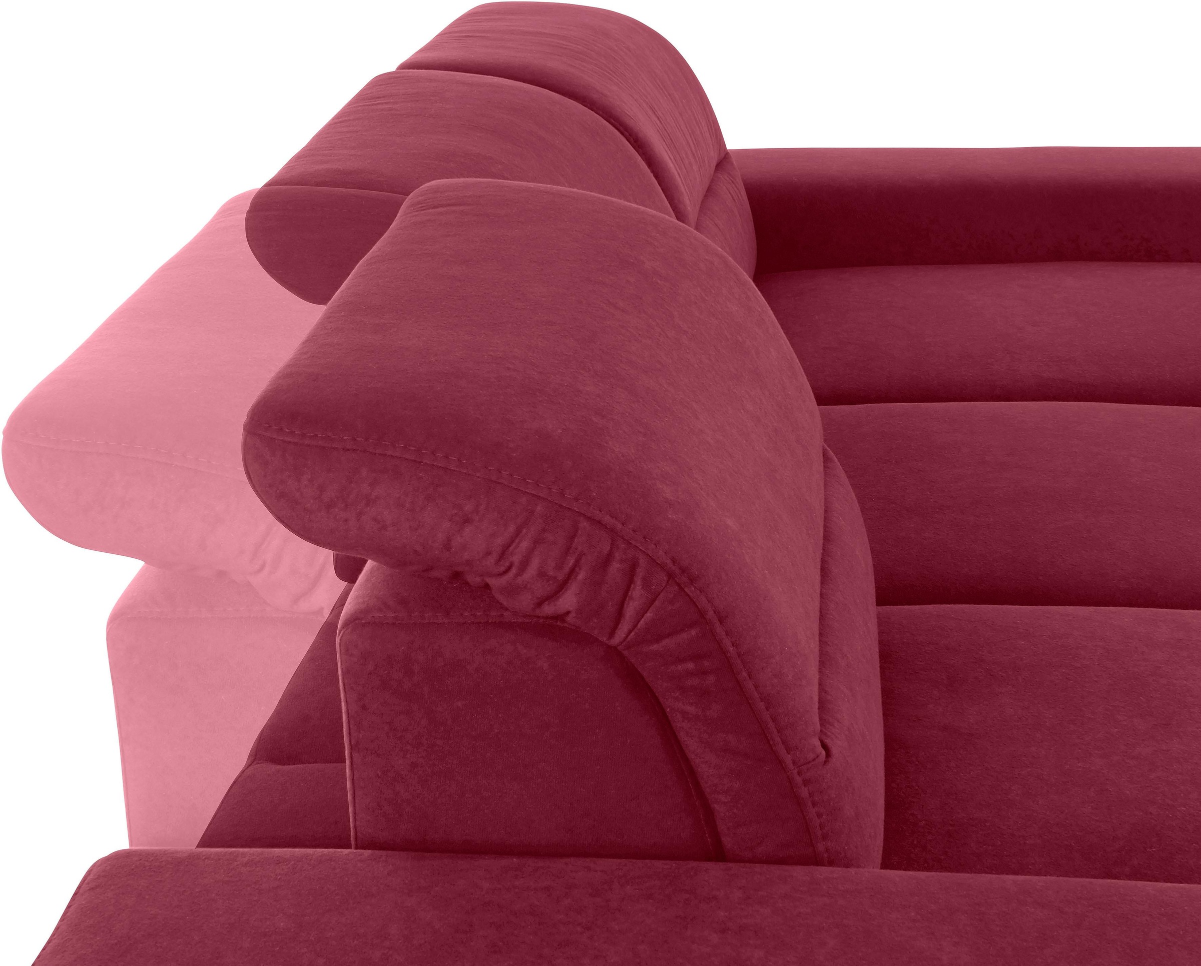 sit&more Ecksofa »Mariola L-Form«, mit Recamiere und Federkern, inklusive Sitztiefenverstellung