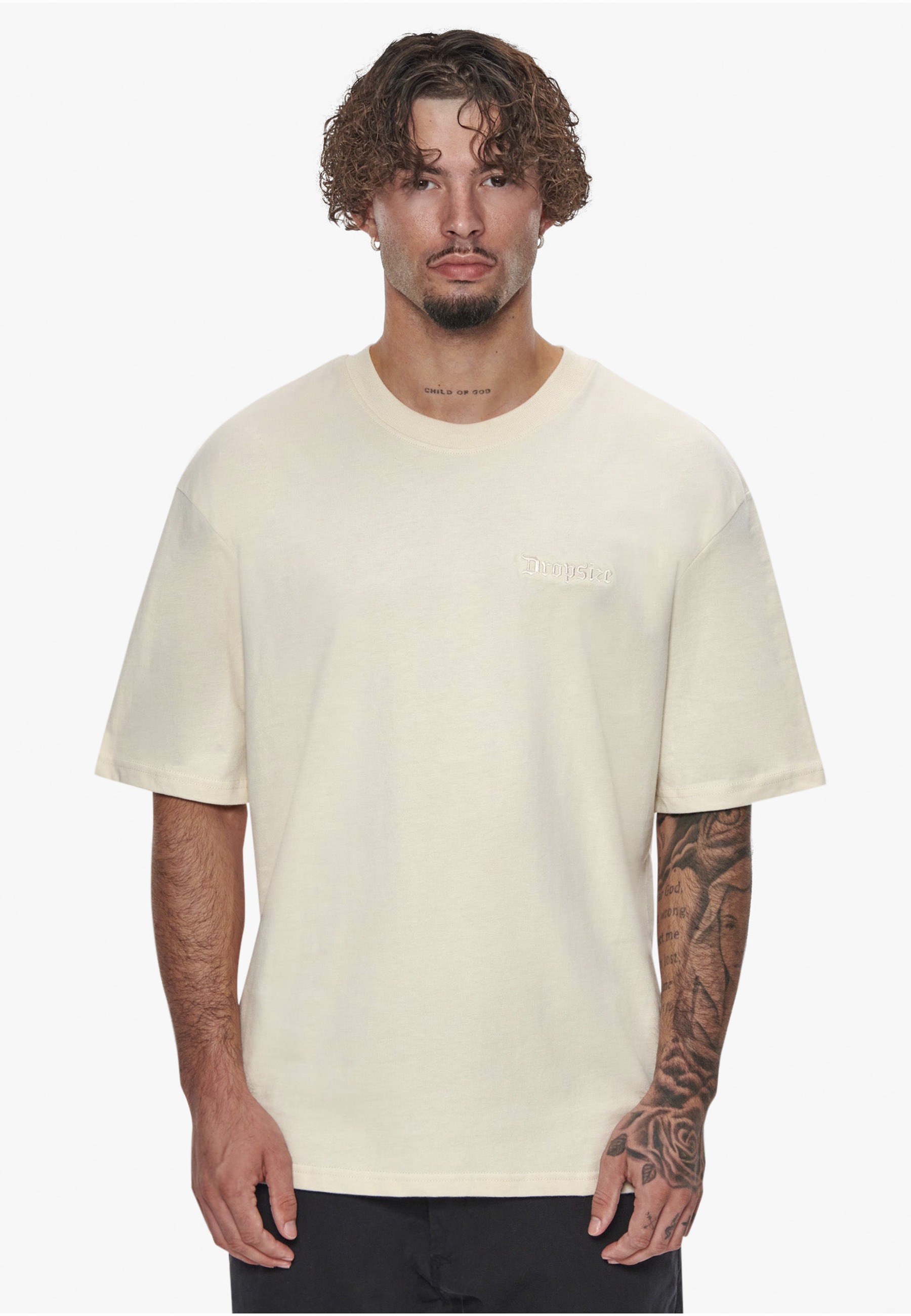 Dropsize T-Shirt »Dropsize Herren Heavy Oversize Dove 2.0 T-Shirt« 1 Stk.