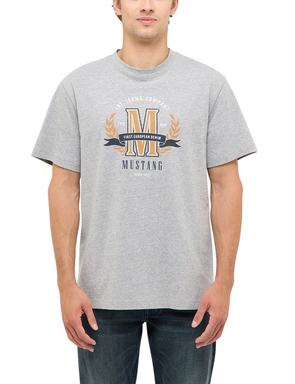 MUSTANG Kurzarmshirt "Herren Style Akron"