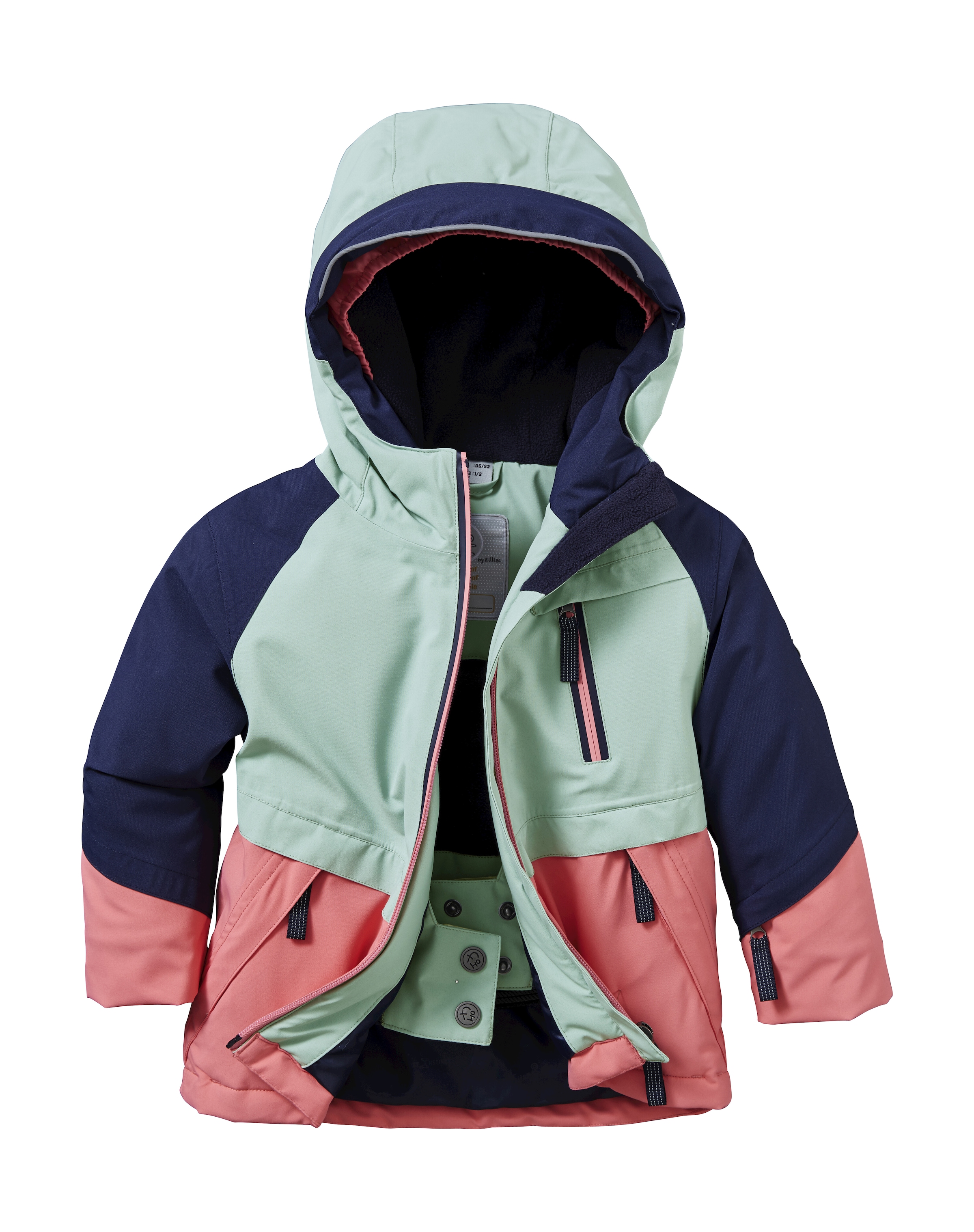 first instinct by killtec Skijacke »FISW 38 MNS SKI JCKT«, Skijacke: Colourblock, verlängerbare Ärmel, wasserdicht, atmungsaktiv