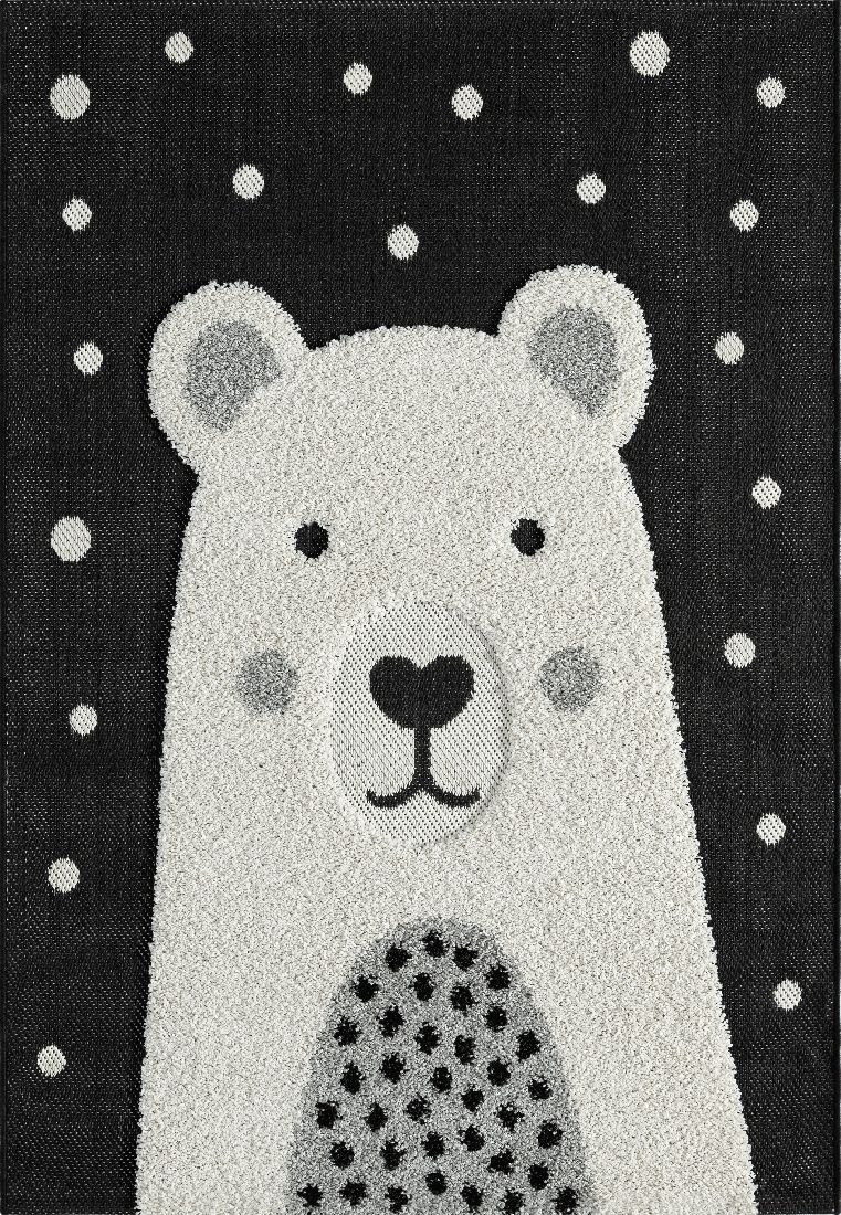 the carpet Teppich »Lou«, rechteckig, 20 mm Höhe, Kinderzimmer Teppich strapazierfähig und pflegleicht