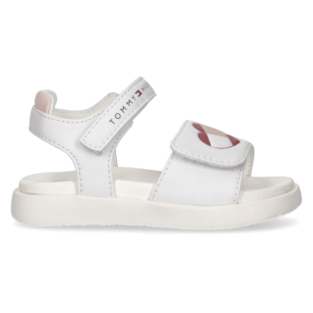 Tommy Hilfiger Sandale »HEART PRINT VELCRO SANDAL«