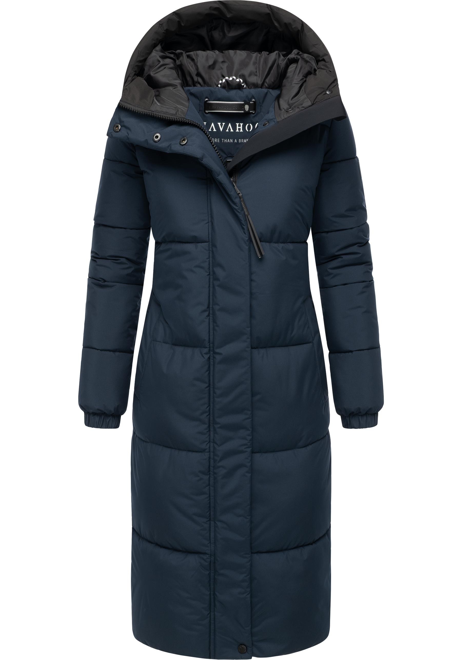 Navahoo Steppmantel »Taublüte XIV« Gesteppter Damen Mantel mit 2-Wege-Reißverschluss