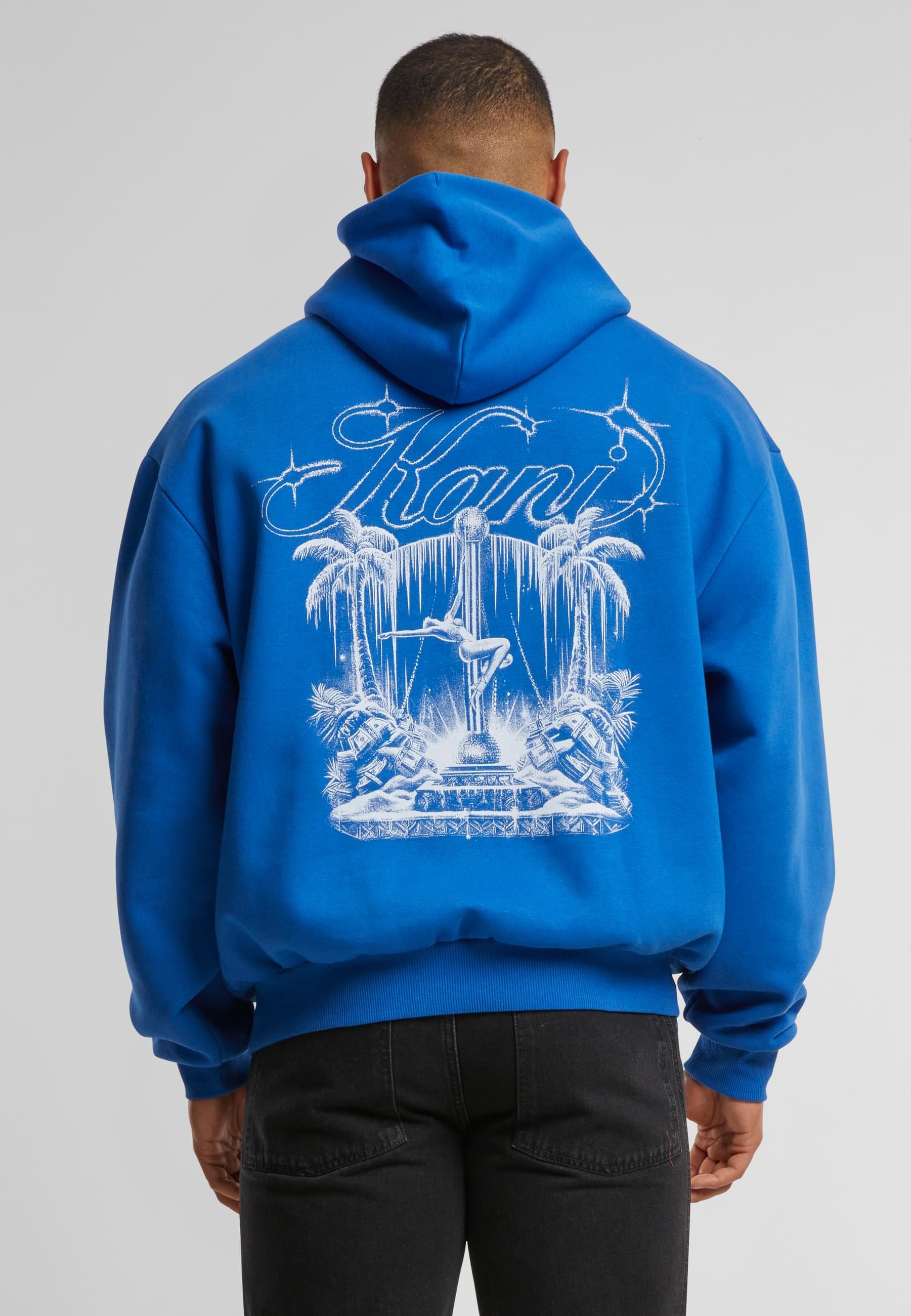 Karl Kani Kapuzensweatshirt »Karl Kani Kani Icy Dancer Backprint Hoodie«, (1 tlg.)