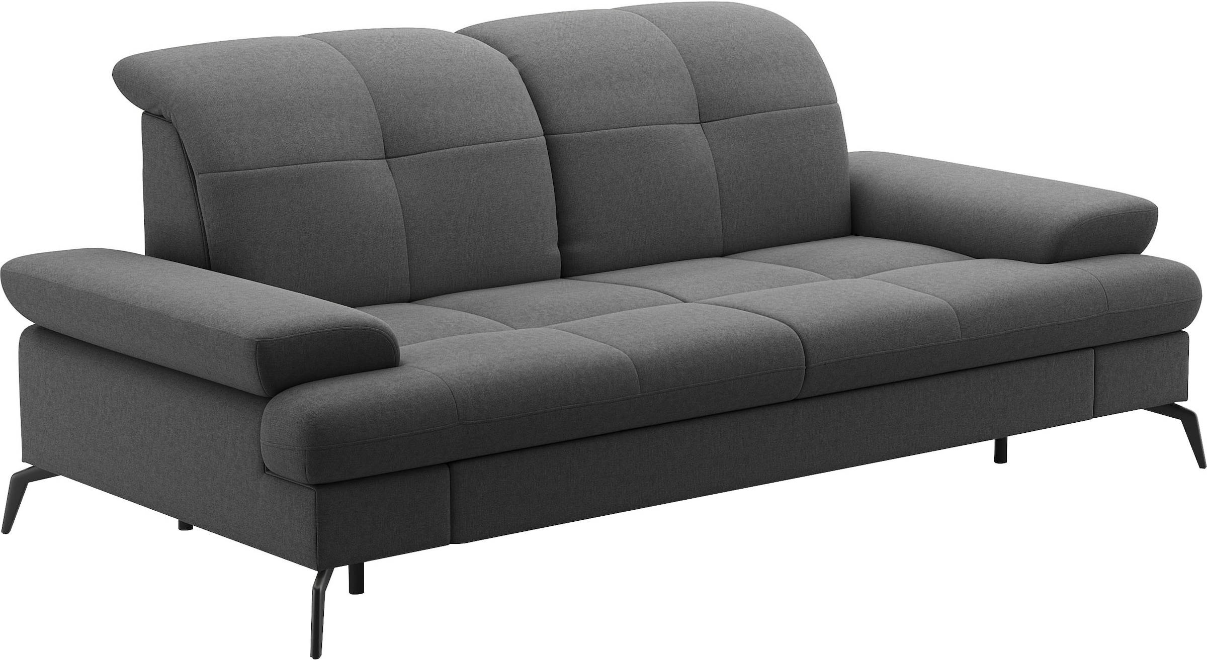 sit&more 3-Sitzer »Amica, inkl. Sitztiefenverstellung und Armteilverstellung«, wahlweise mit Kopfteilverstellung und Bettfunktion