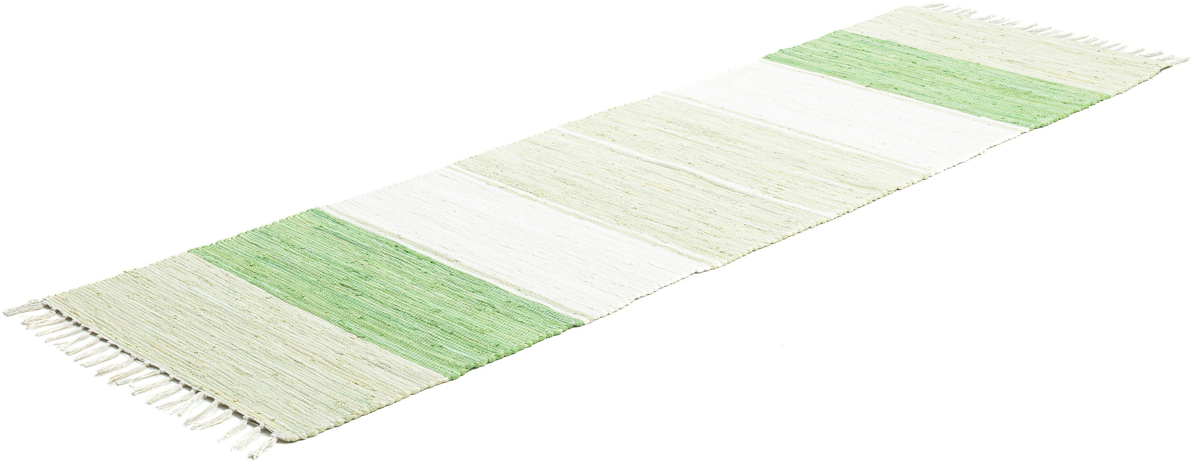 THEKO Teppich "Stripe Cotton, handgewebt" rechteckig 5 Höhe Flachgewebe, ge günstig online kaufen