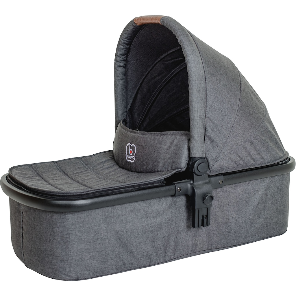 BabyGo Kombi-Kinderwagen »Simplex AIR 3in1, Grey melange«, 15 kg