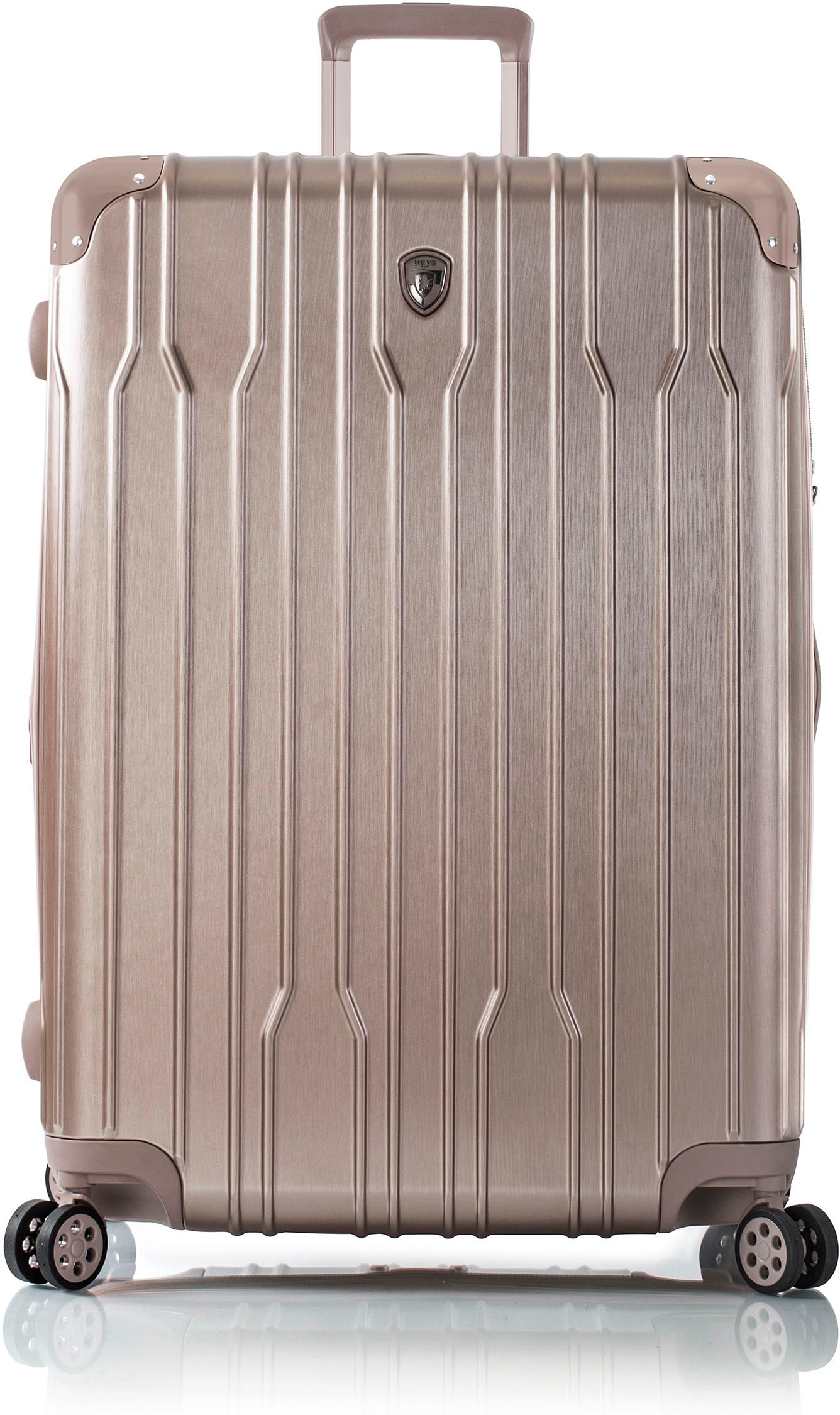 HEYS Hartschalen-Trolley "Xtrak, in verschiedenen Farben und Größen", beige, Polycarbonat-Verbundwerkstoff, festlich, Koffer, Heys Handgepäck-Koffer