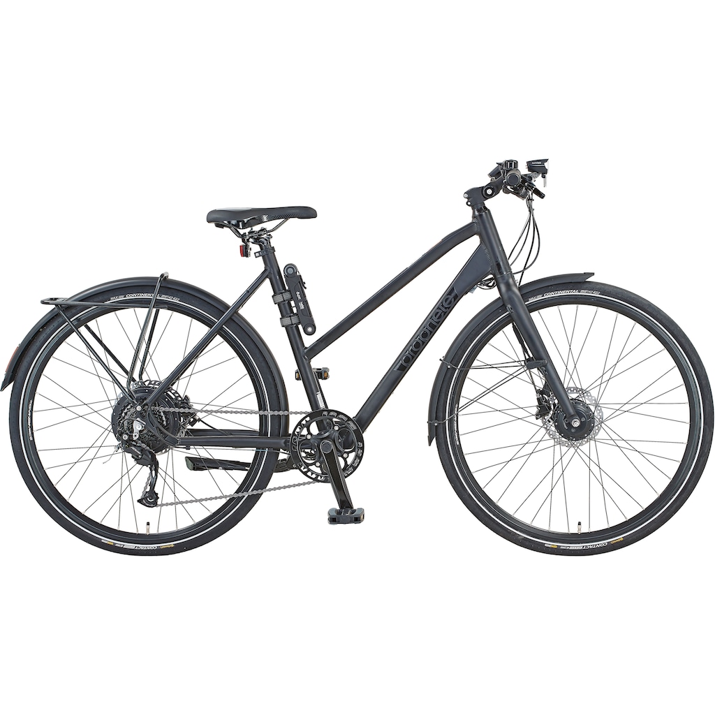 Prophete E-Bike »Prophete Urbanicer 21.EMU.10«, 8 Gang, Shimano, Alivio, Frontmotor 250 W