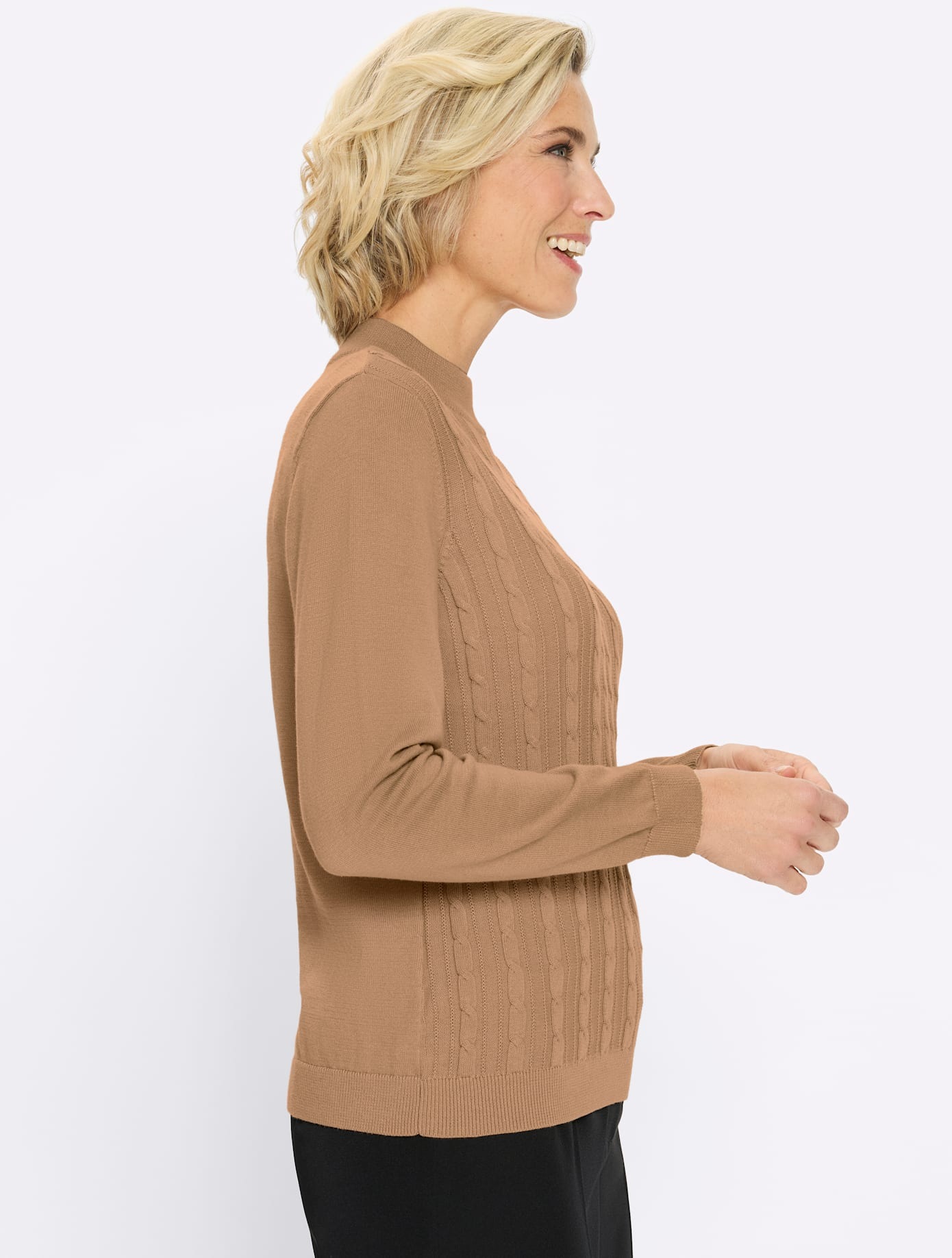 Classic Basics Stehkragenpullover »Pullover«