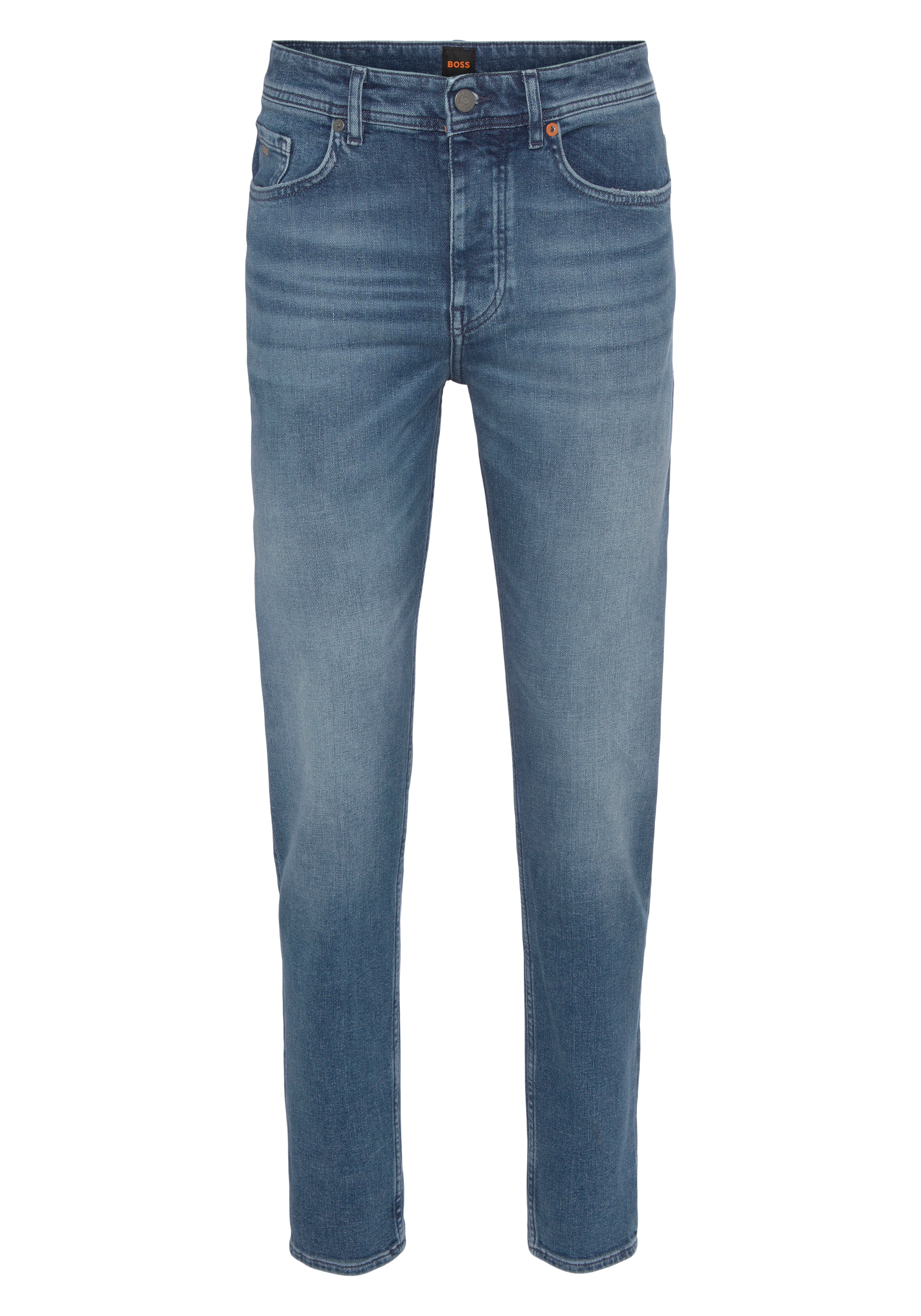 BOSS ORANGE Regular-fit-Jeans »Taber BC-C«, mit Markenlabel