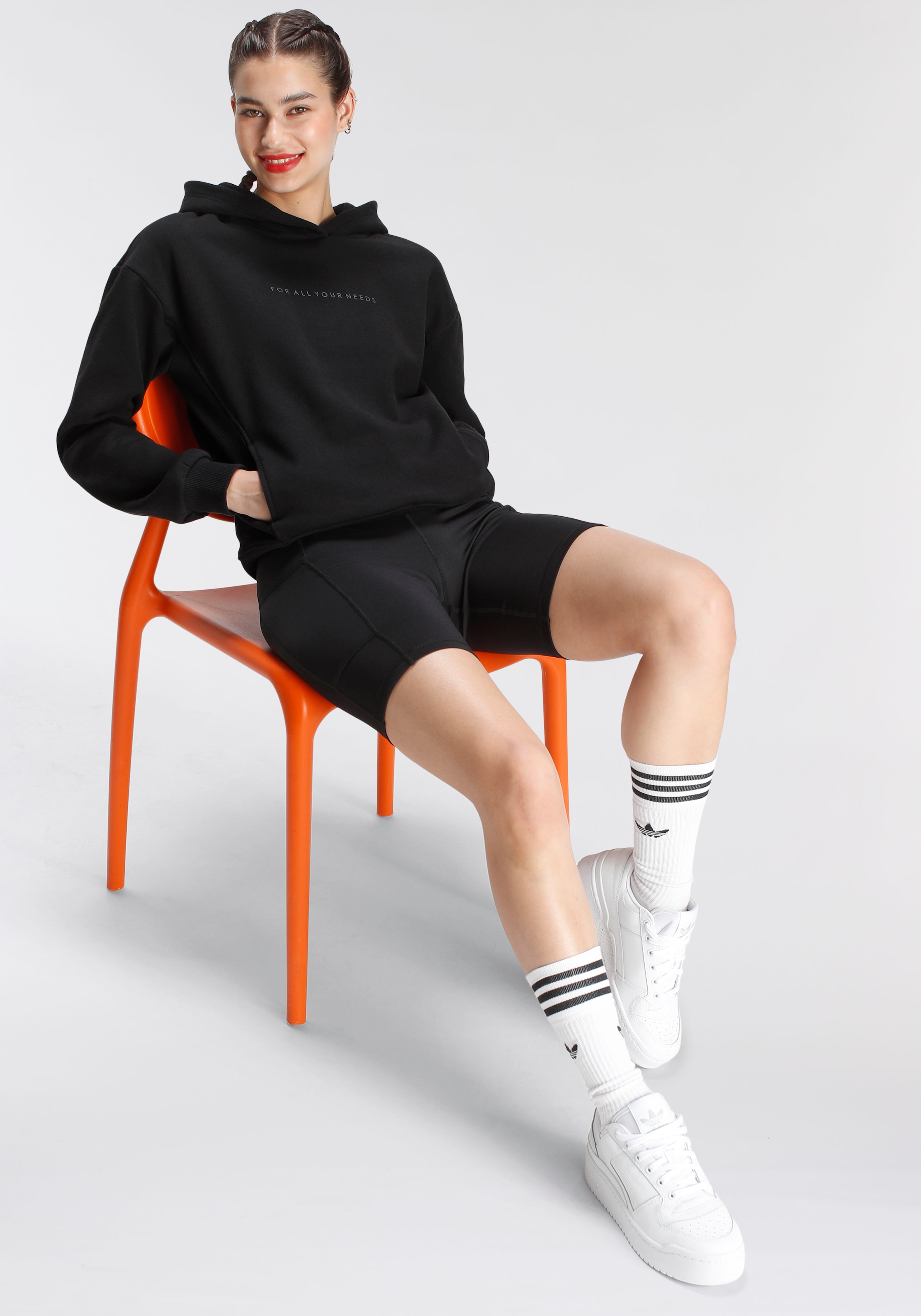 FAYN SPORTS Kapuzensweatshirt »Essential«, in Oversize Form