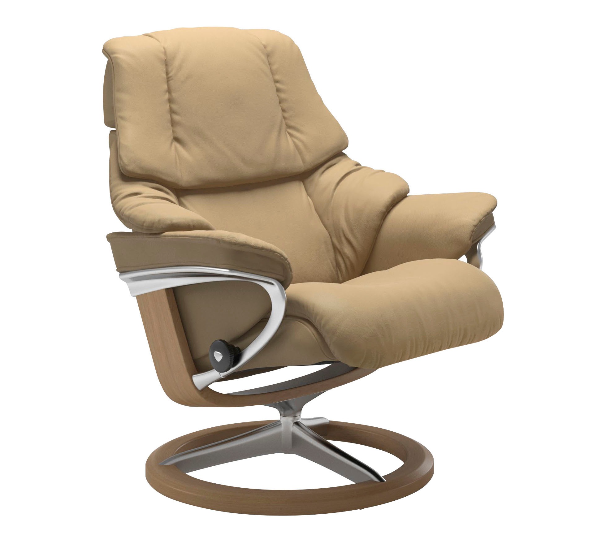 Stressless® Relaxsessel »Reno«, mit Signature Base, Größe S, M & L, Gestell Eiche