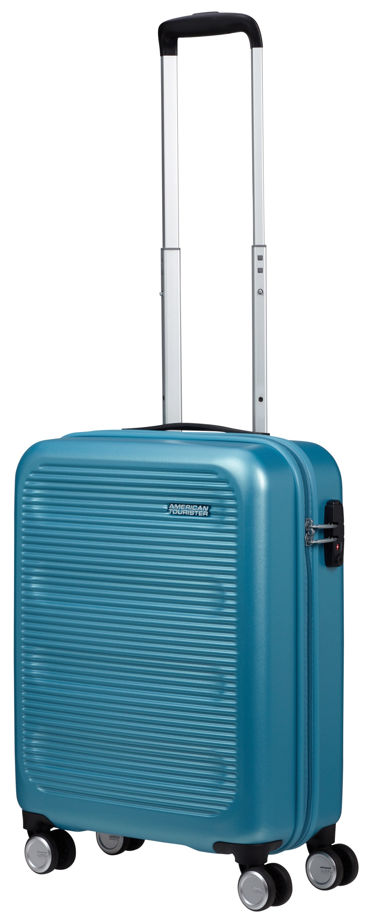 American Tourister® Trolley »ASTROBEAM 55«, 4 Rollen, Handgepäck-Koffer Reisegepäck Koffer TSA-Zahlenschloss