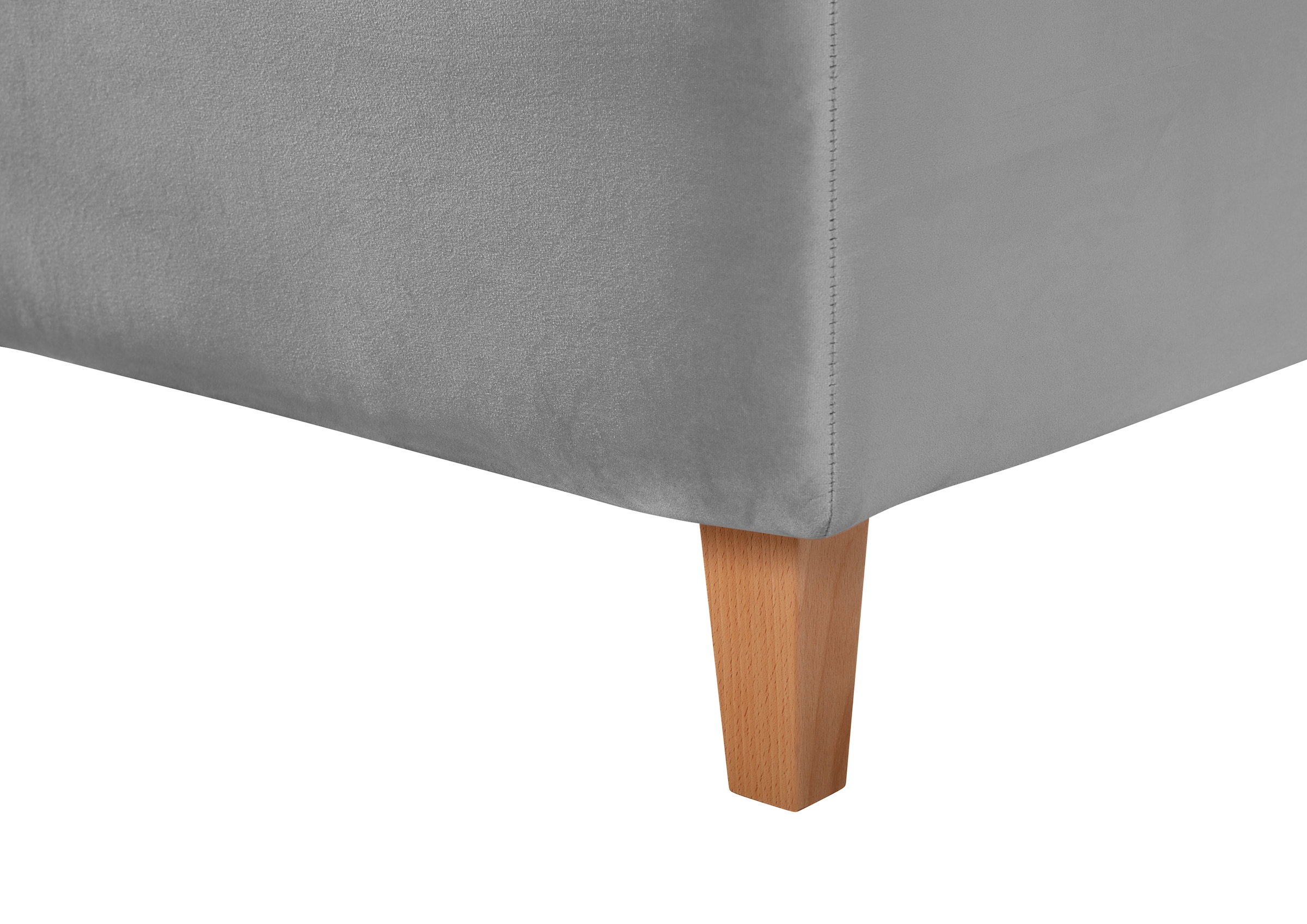 Guido Maria Kretschmer Home&Living Polsterbett »Sunley 140«, Kreuzsteppung, Kopfteilhöhe 142 cm, ohne oder mit Matratze/Lattenrost