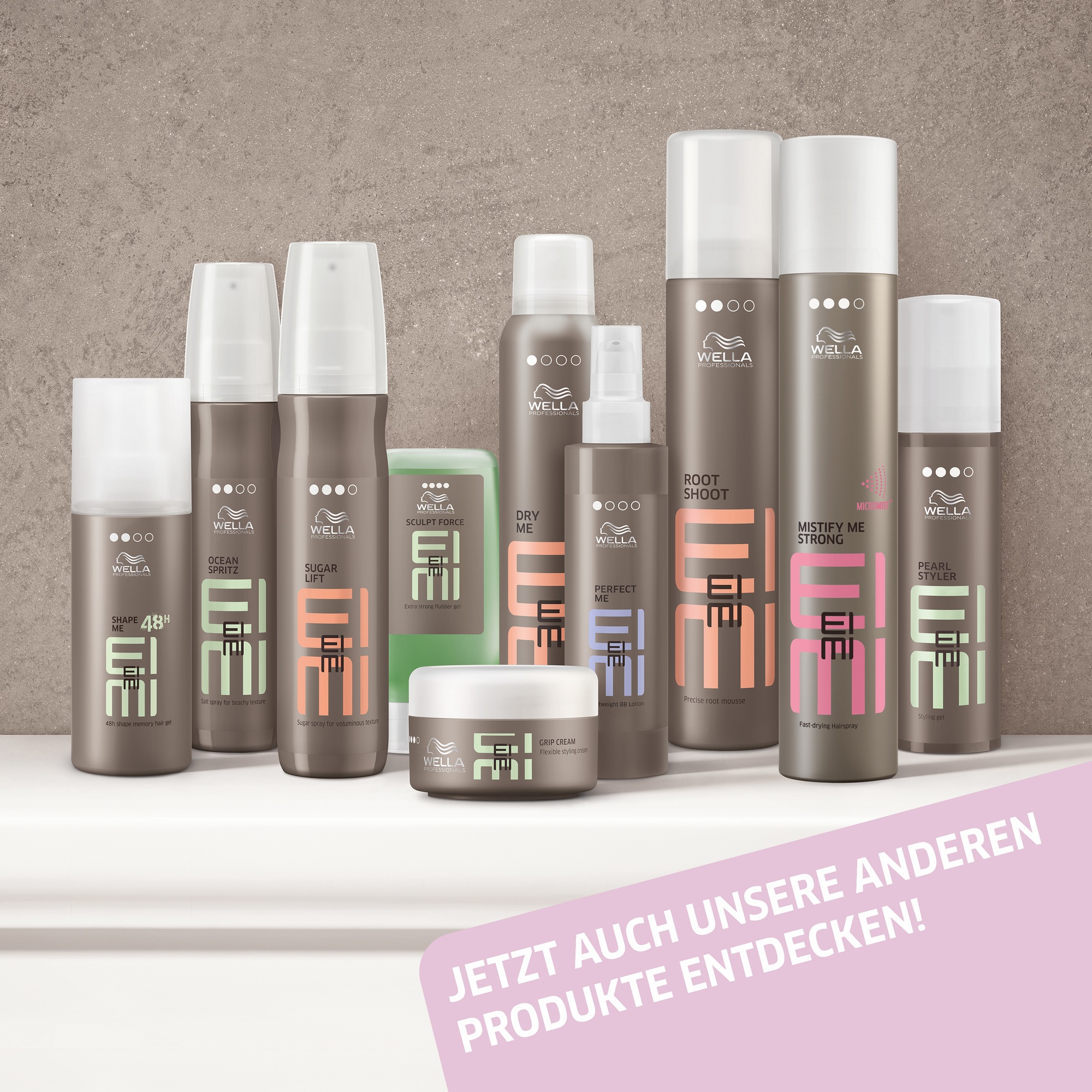 Wella Professionals Haarpflege-Spray »EIMI Mistify Me Strong Schnelltrockendes Haarspray« 24h Halt, leicht auskämmbar, Haltegrad 3