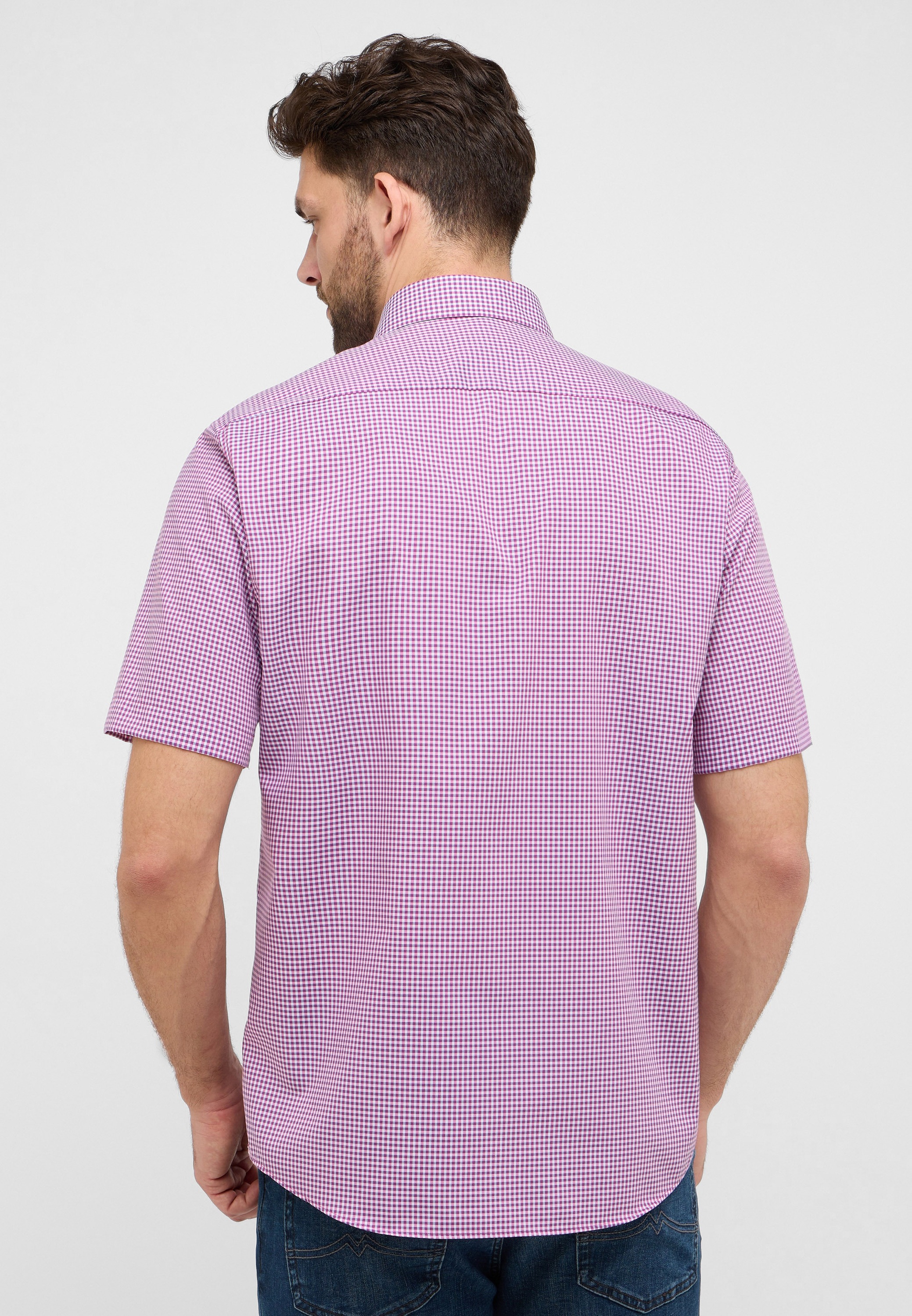 Eterna Kurzarmhemd "COMFORT FIT", NON IRON (bügelfrei) günstig online kaufen