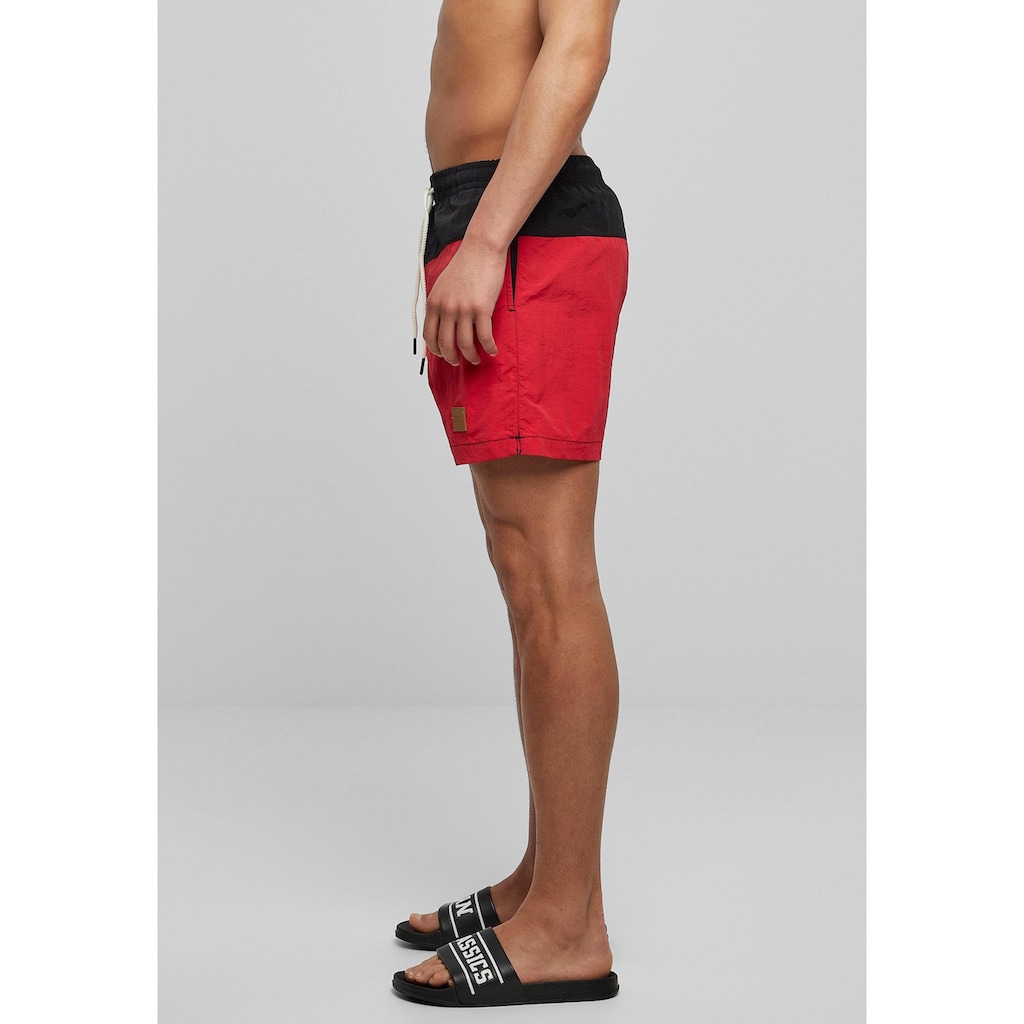 URBAN CLASSICS Badeshorts »Urban Classics Herren Block Swim Shorts«