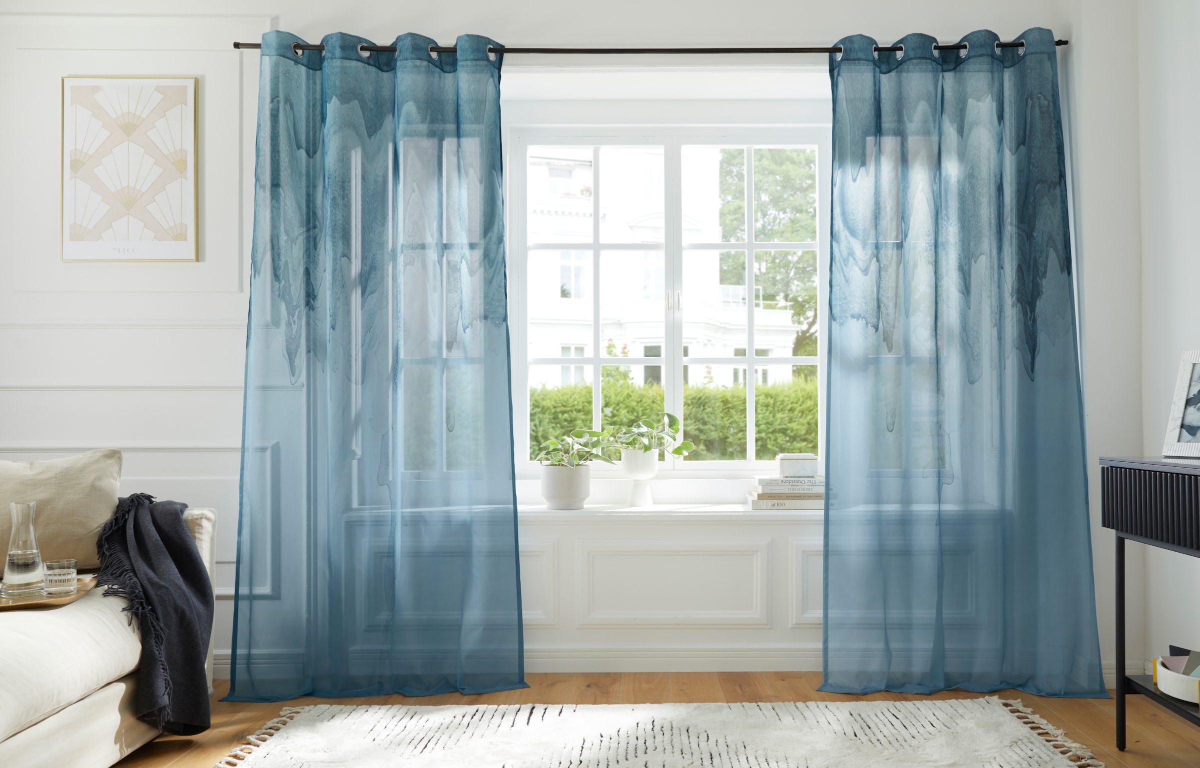 Guido Maria Kretschmer Home&Living Gardine "Greet", (1 St.), Voile halbtransparent