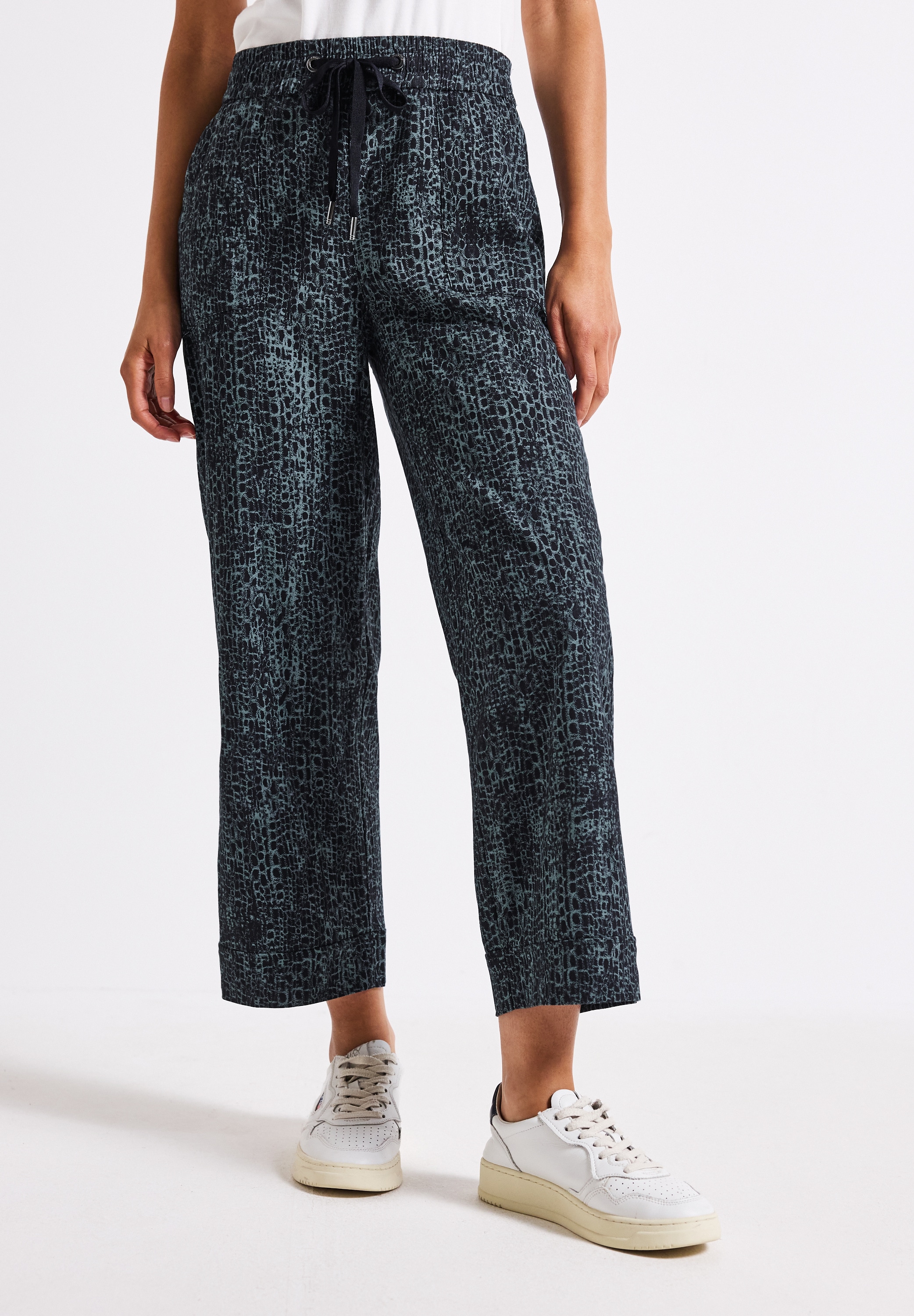 STREET ONE Stoffhose, aus Baumwolle mit Stretchanteil günstig online kaufen