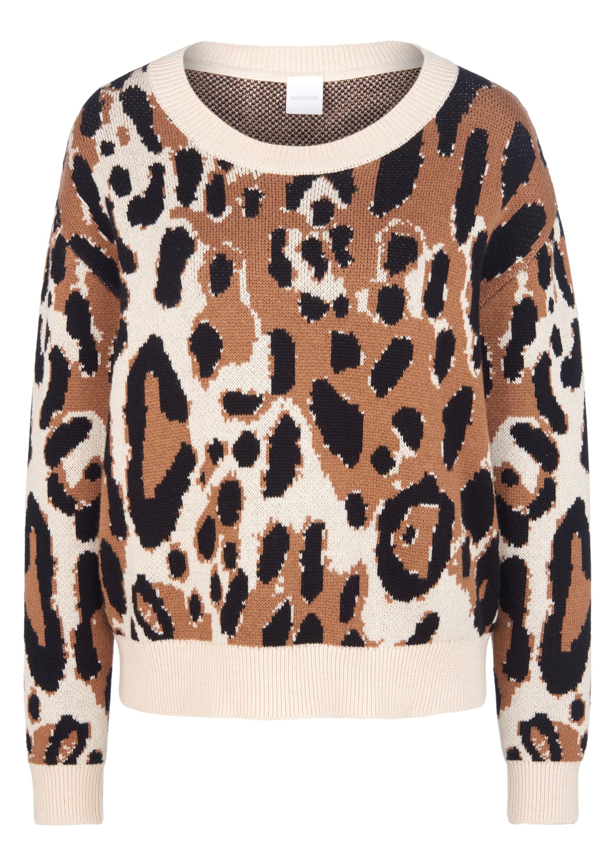 MADELEINE Longpullover "Pullover Pullover mit Animalmuster" günstig online kaufen