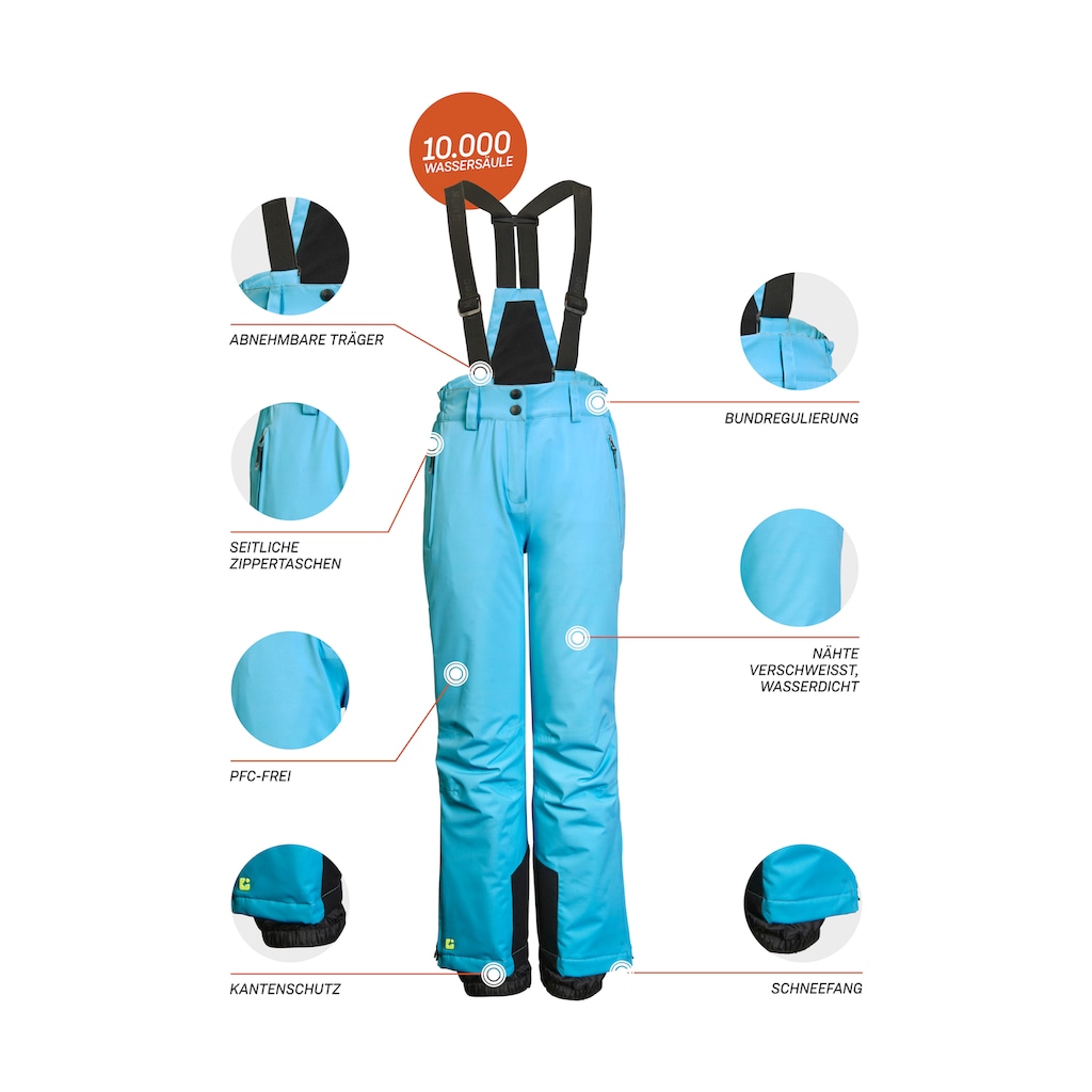 Killtec Skihose »KSW 152 GRLS SKI PNTS«