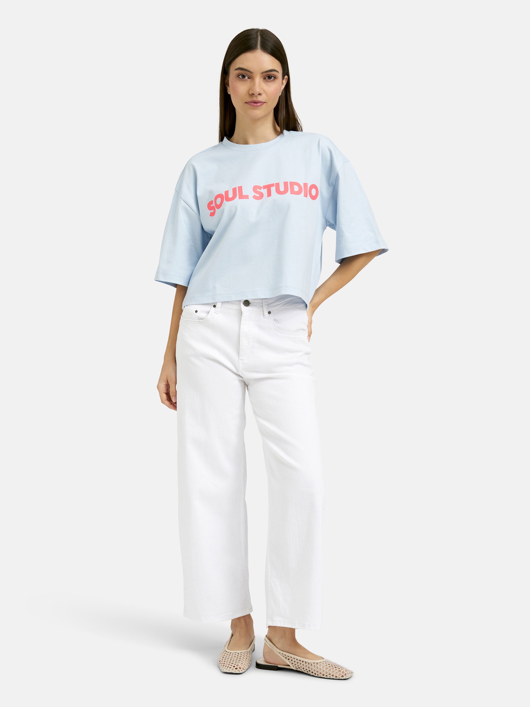 Smith & Soul Rundhalsshirt aus Baumwolle