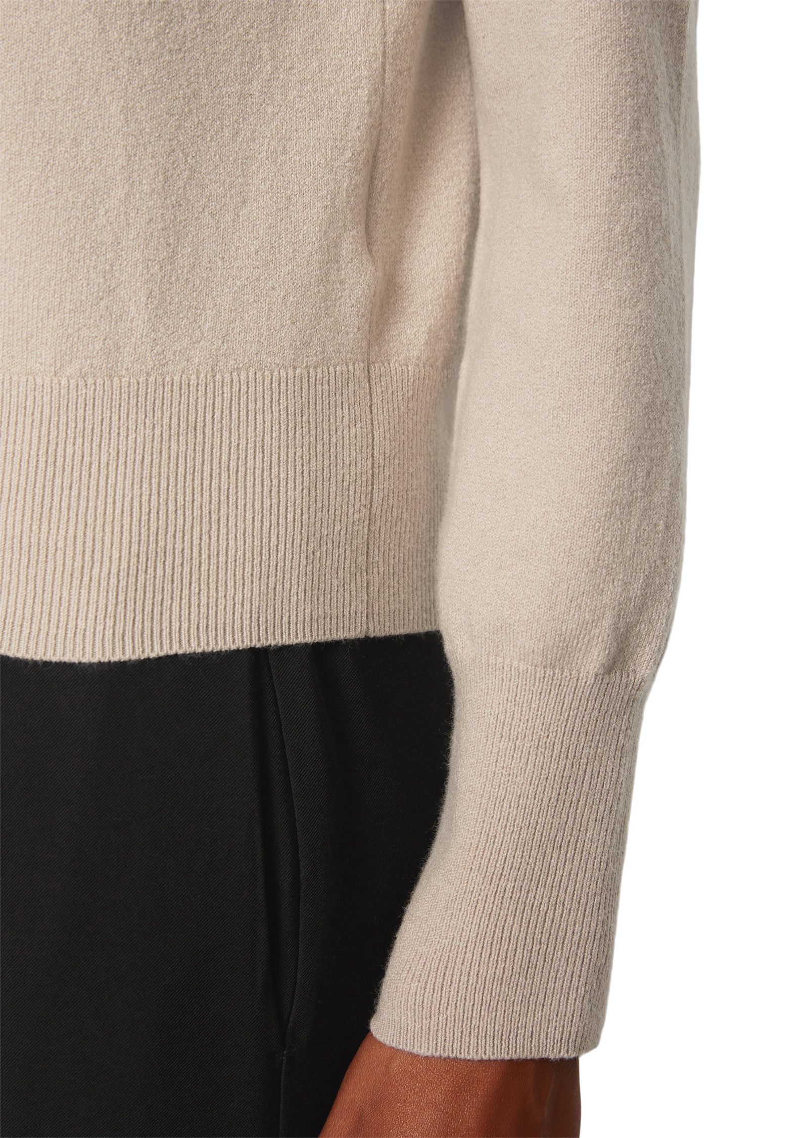 Marc O'Polo Strickpullover »aus Cotton Wool Stretch«