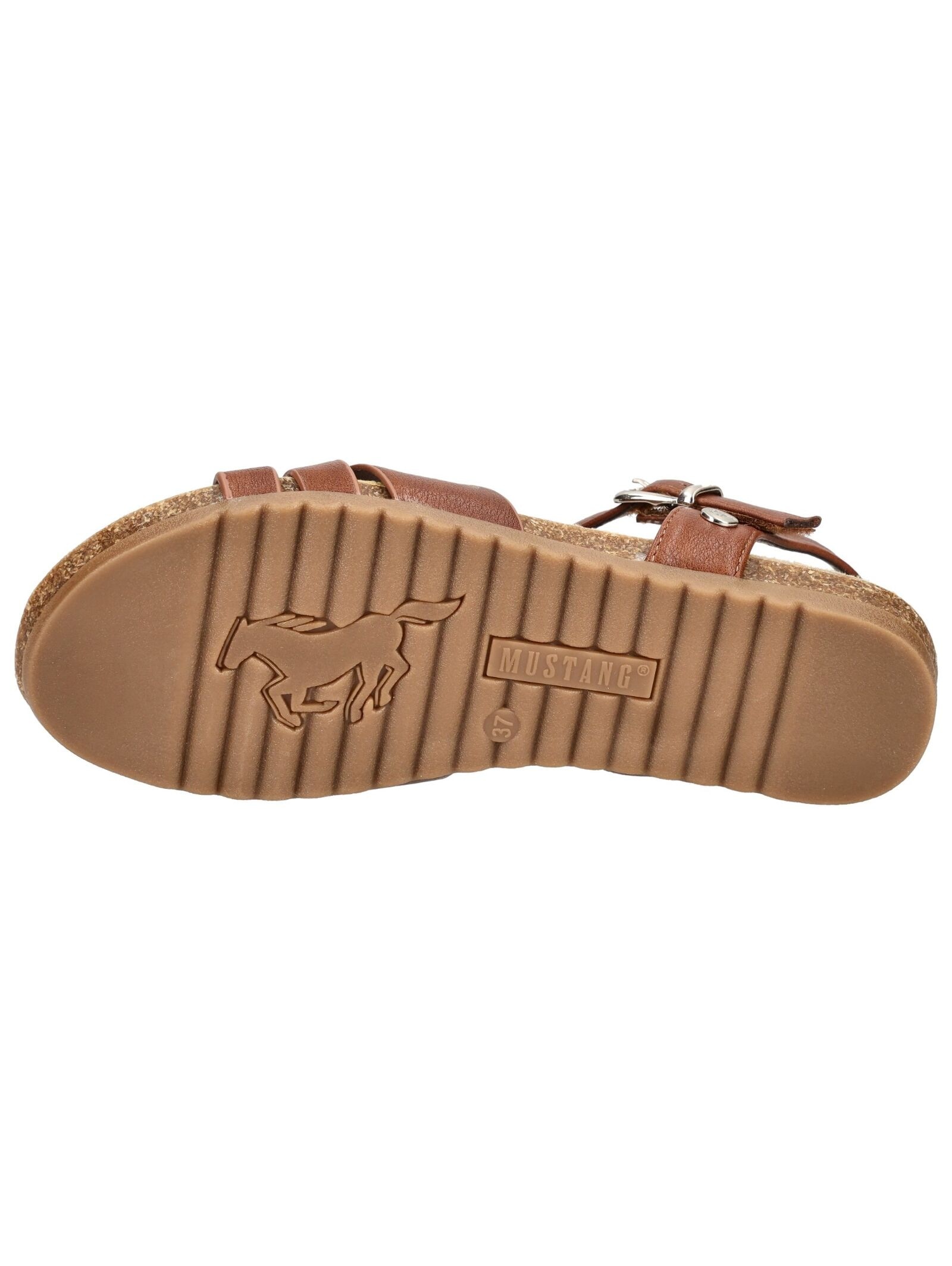Mustang Shoes Riemchensandale »Mustang Shoes Sandalen Lederimitat«