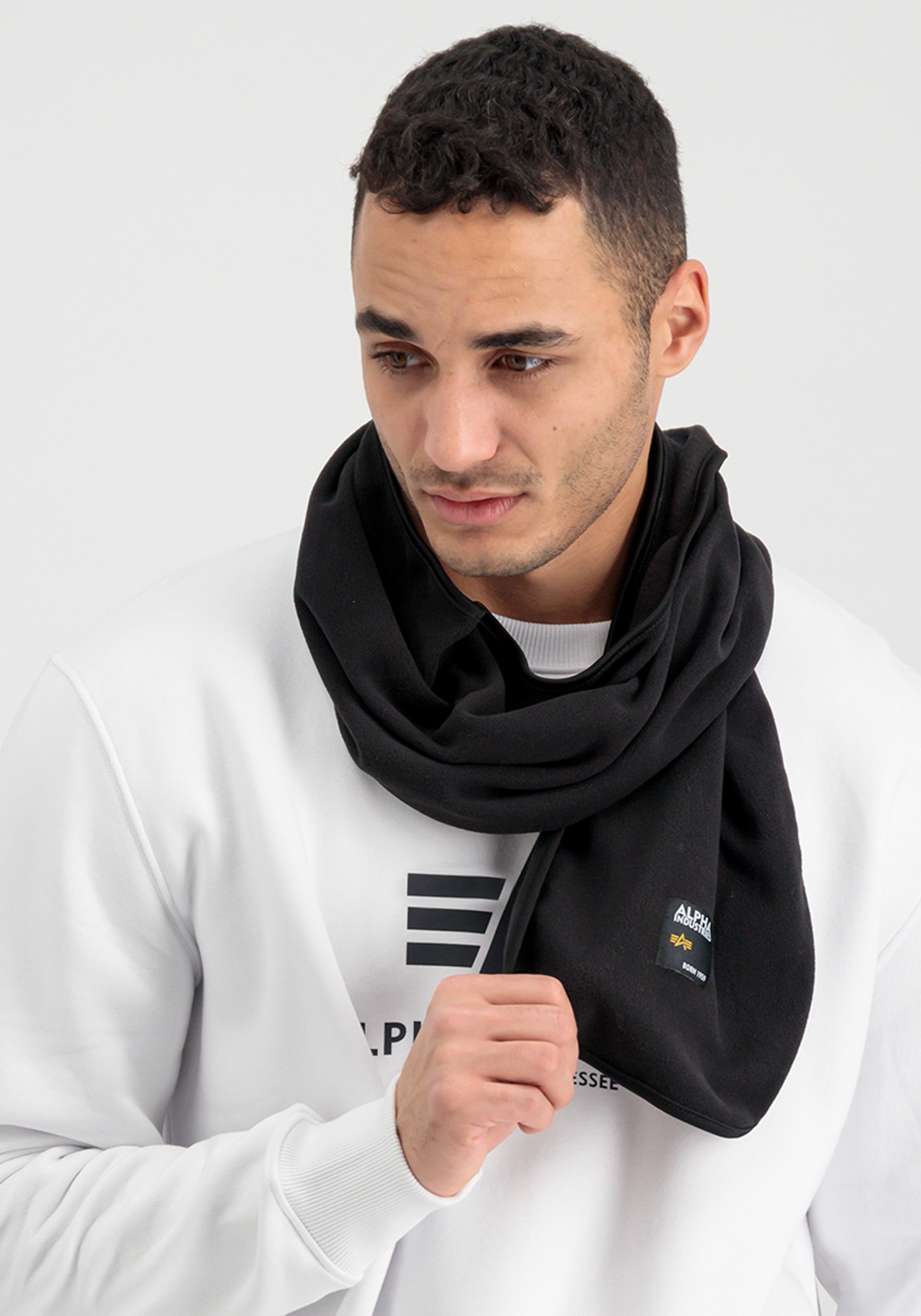 Alpha Industries Schal "Label Fleece Scarf" günstig online kaufen