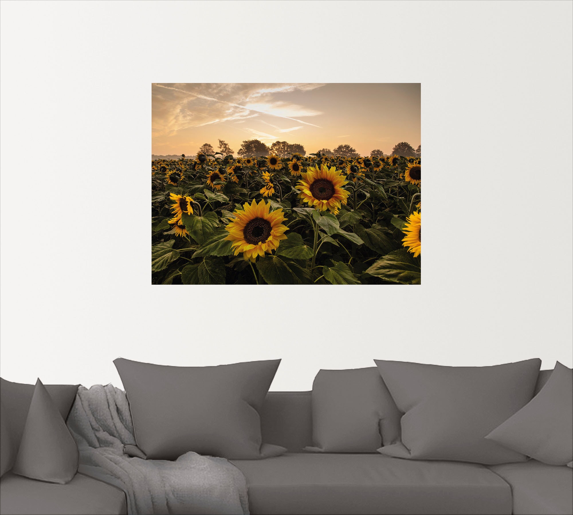 Artland Wandbild »Lasst Blumen sprechen...«, Blumen, (1 St.), als Leinwandbild, Wandaufkleber oder Poster in versch. Größen