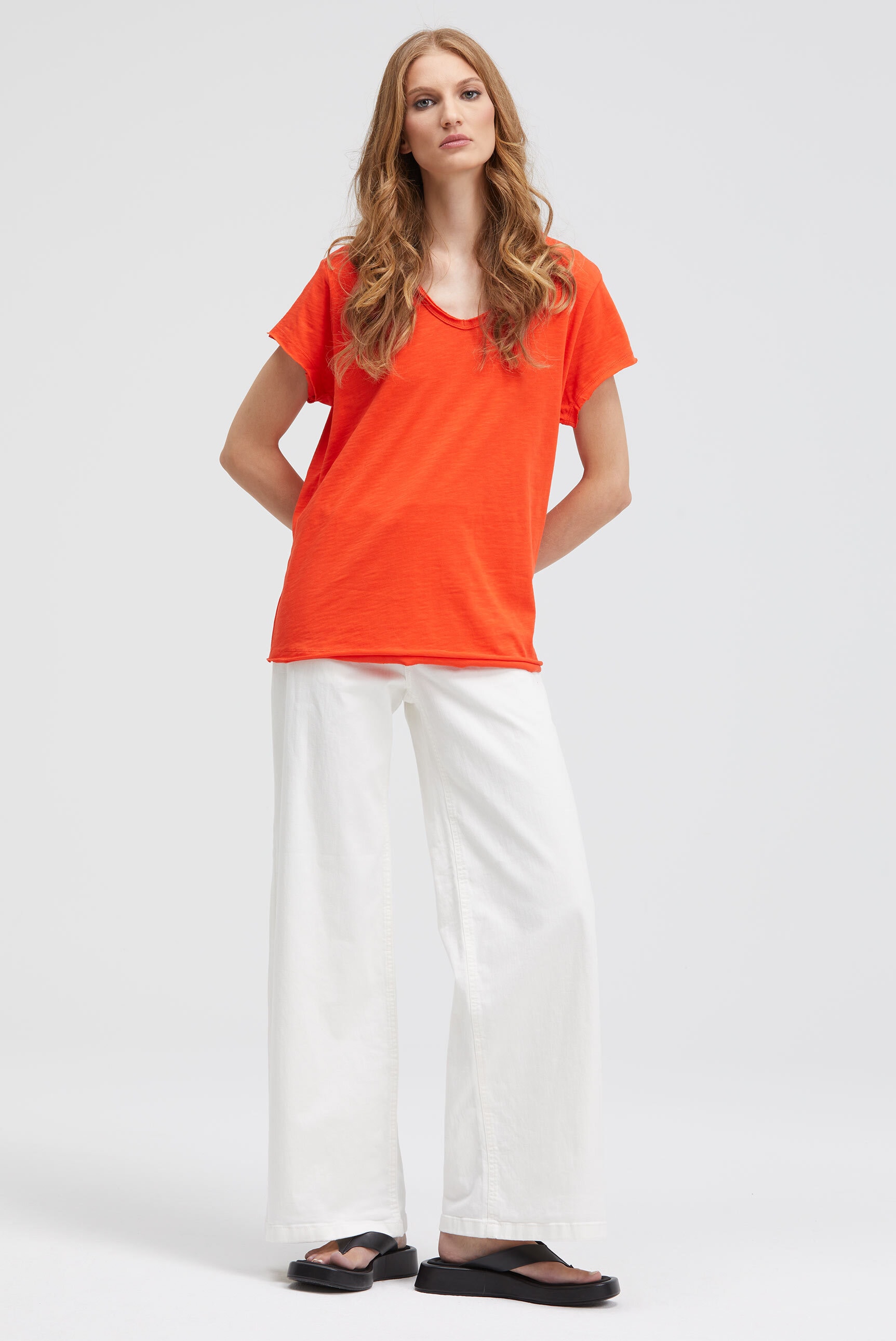 Smith & Soul V-Shirt, aus Baumwolle