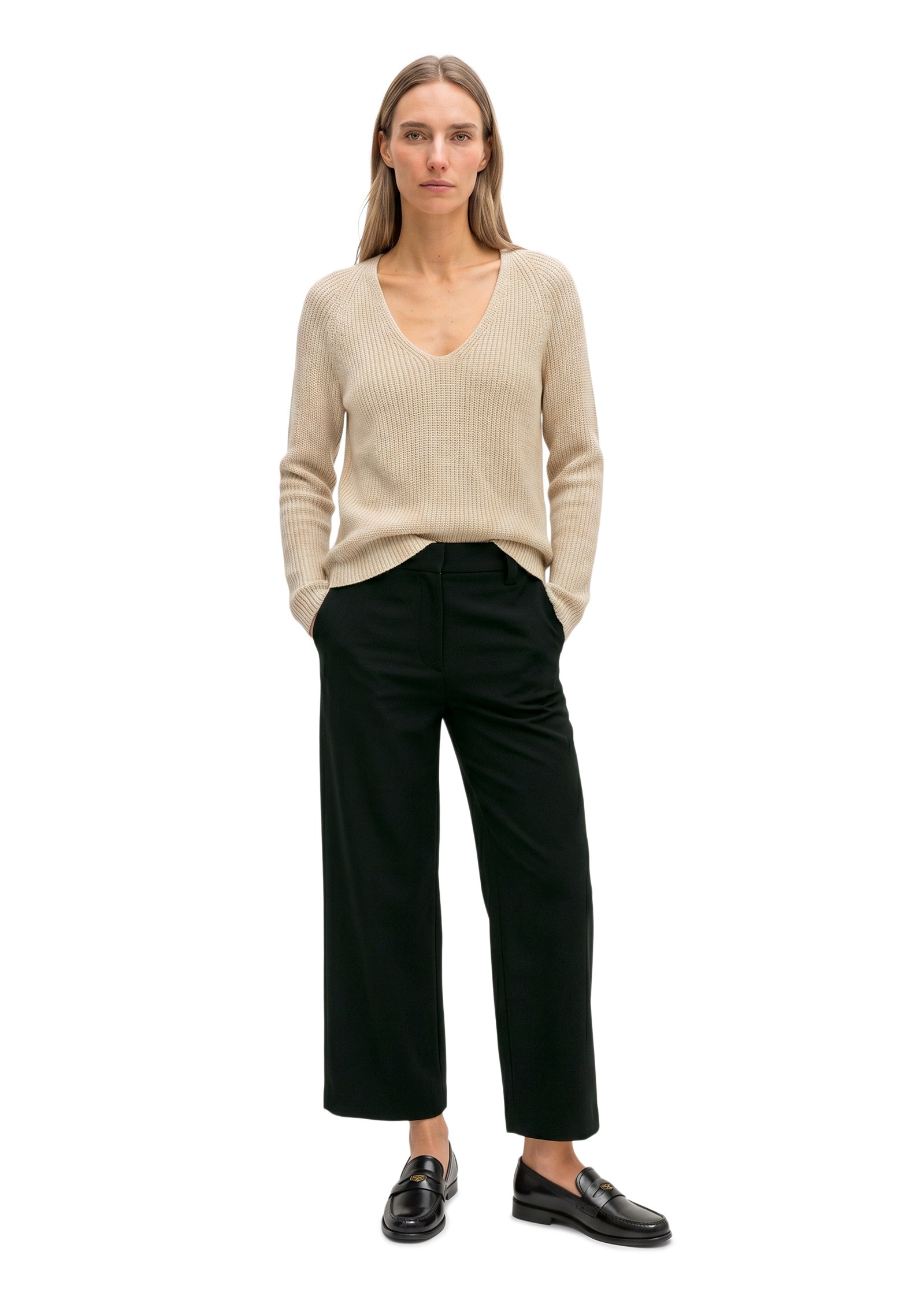 Marc O'Polo Strickpullover »aus Organic Cotton-Qualität«