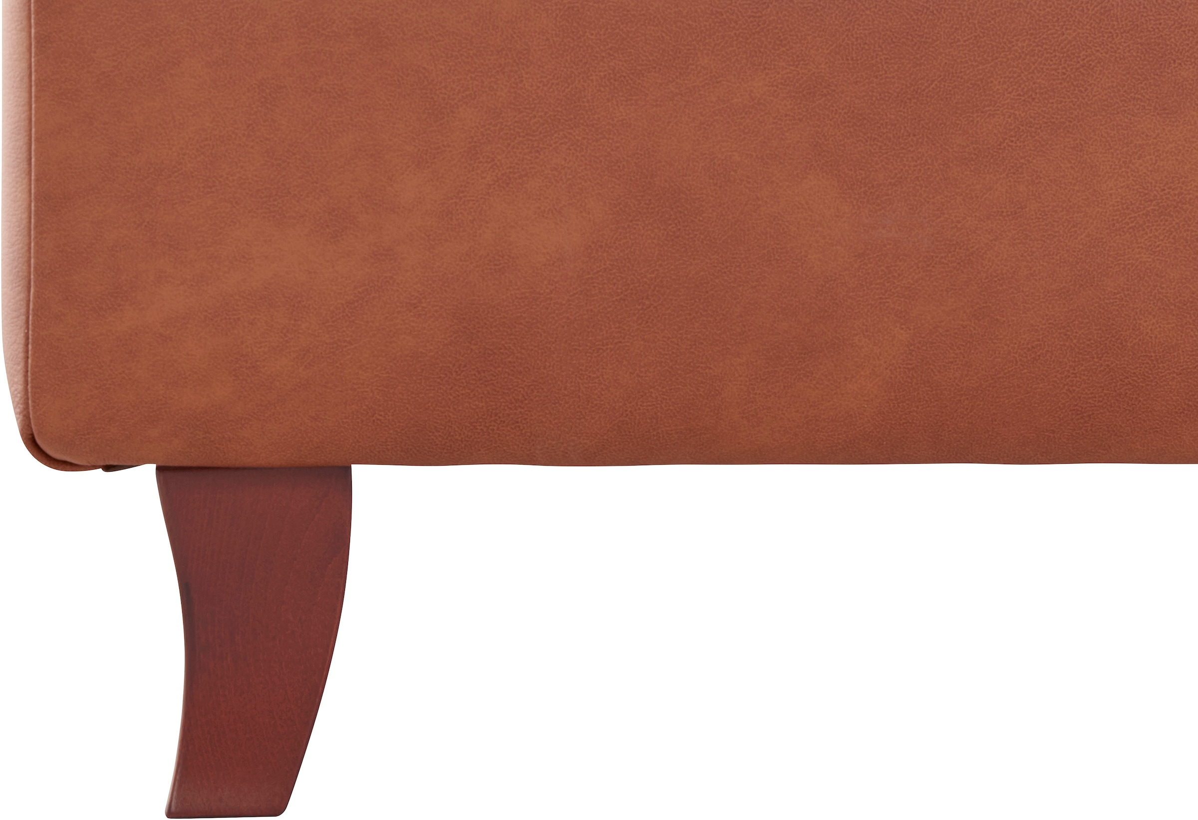 Home affaire Polsterhocker »Reims«, echte Chesterfield-Knopfheftung, Samtoptik mich changierender Optik